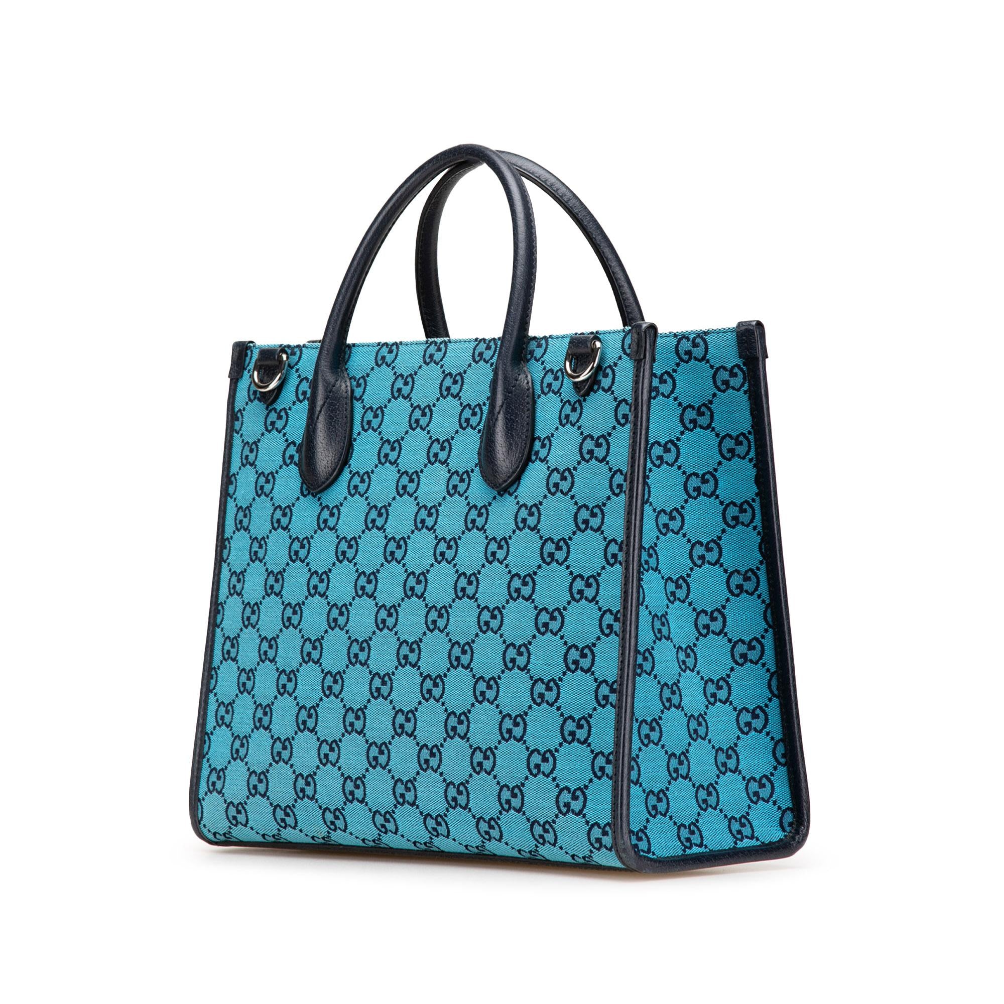 Gucci Small GG Canvas Interlocking G Tote