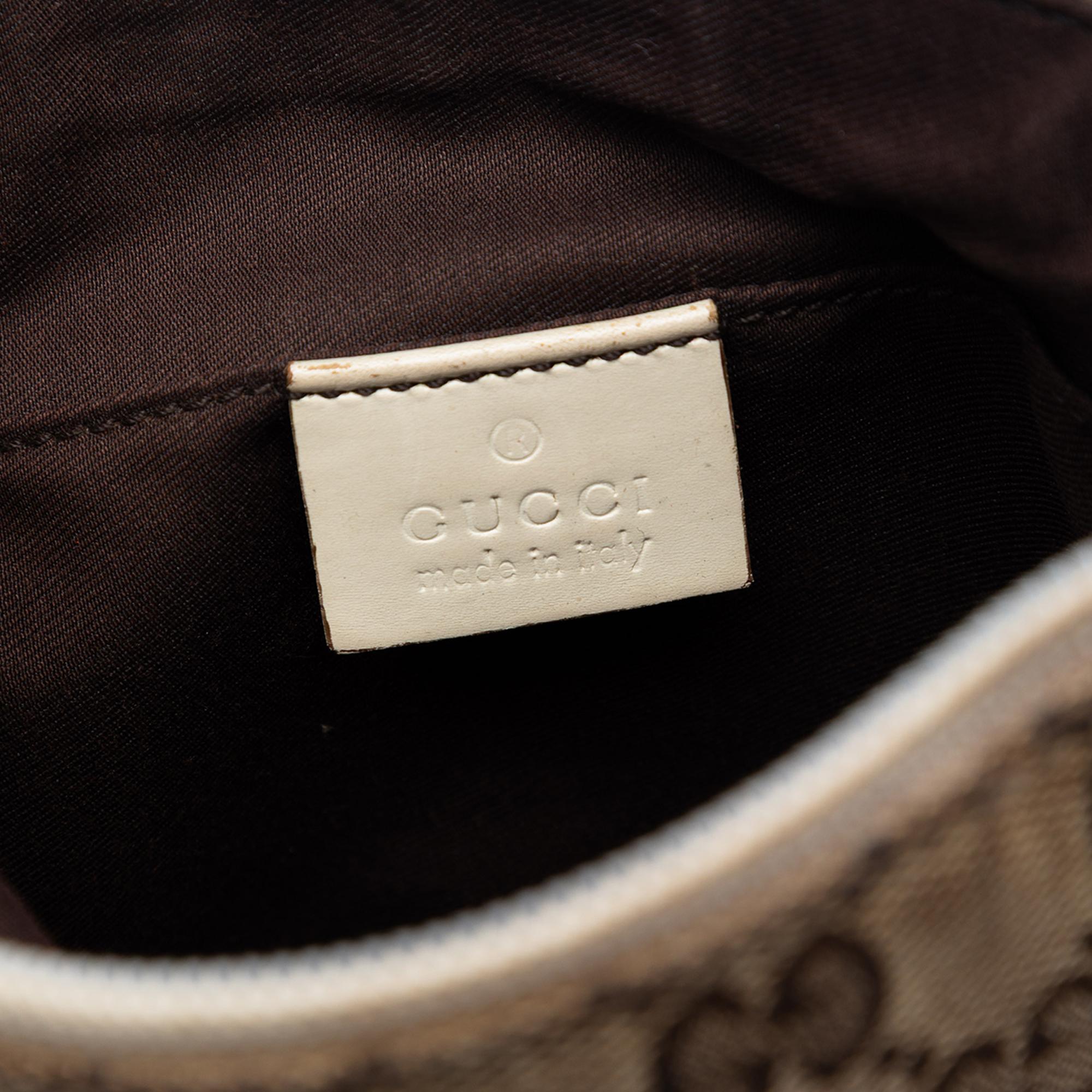 Gucci Small GG Canvas Perforated Crossbody
