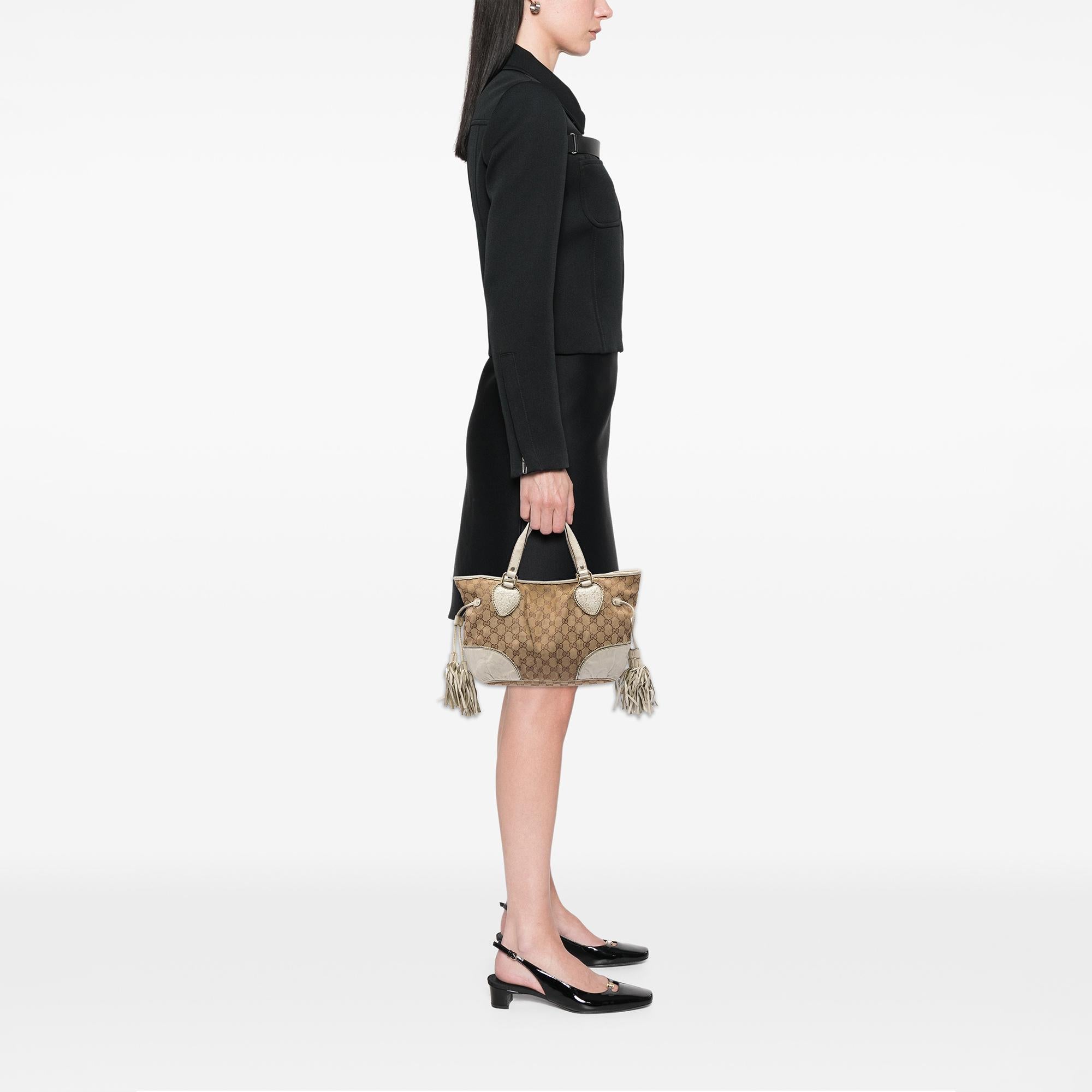 Gucci Small GG Canvas Tribeca Tote