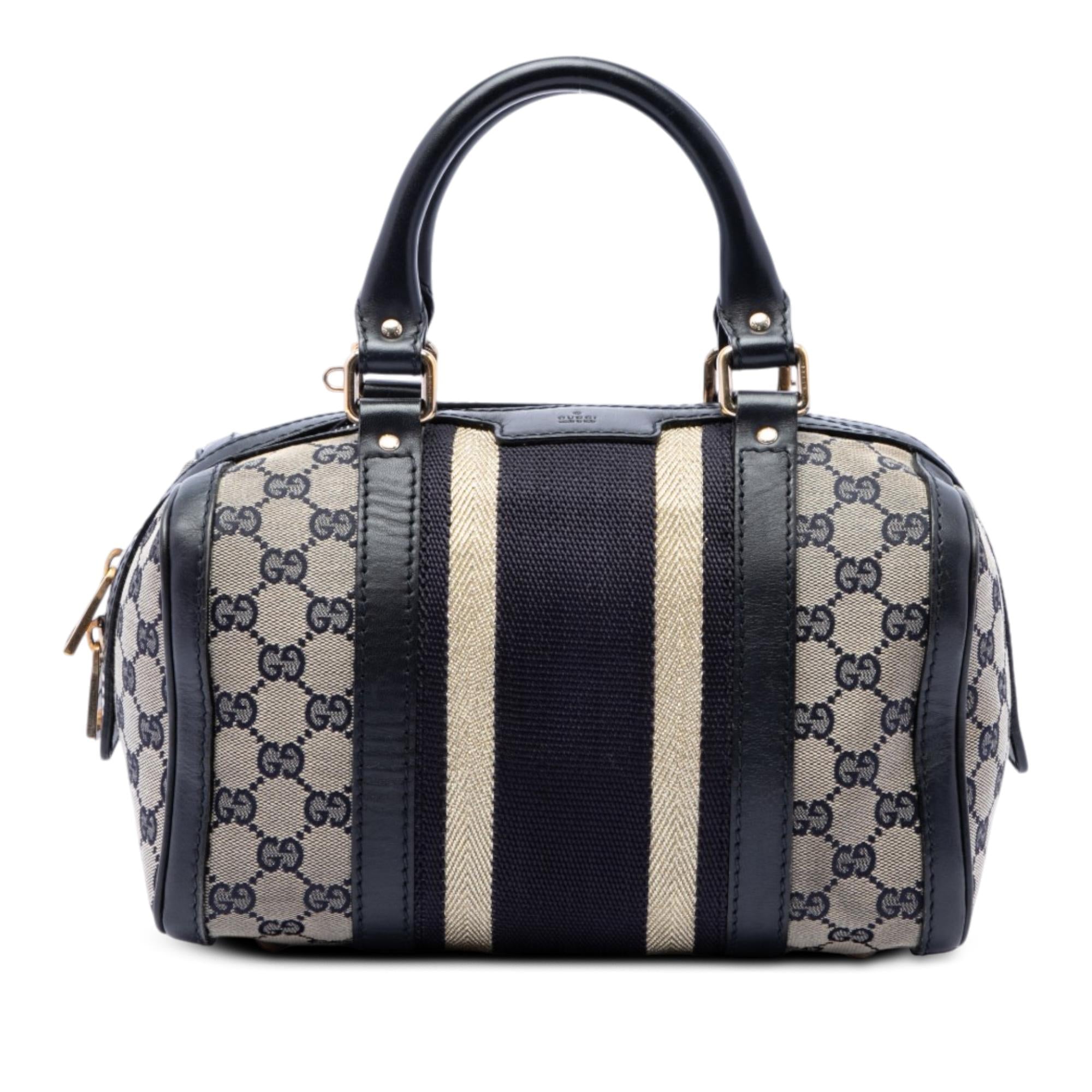 Gucci Small GG Canvas Web Joy Boston Bag