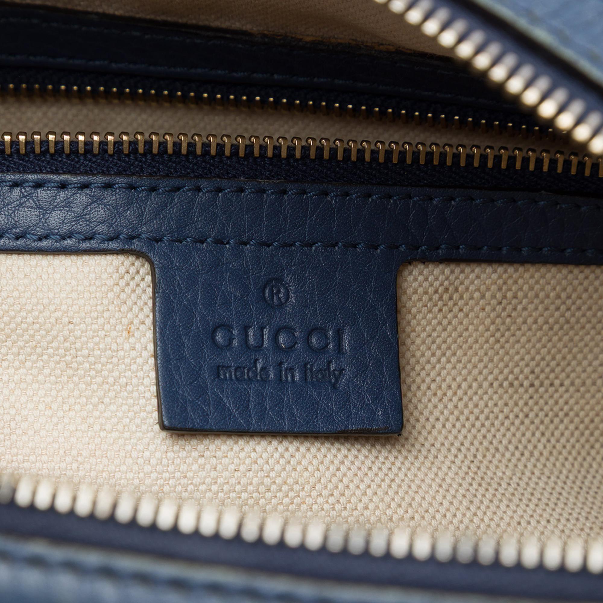Gucci Small GG Canvas Web Joy Boston Bag