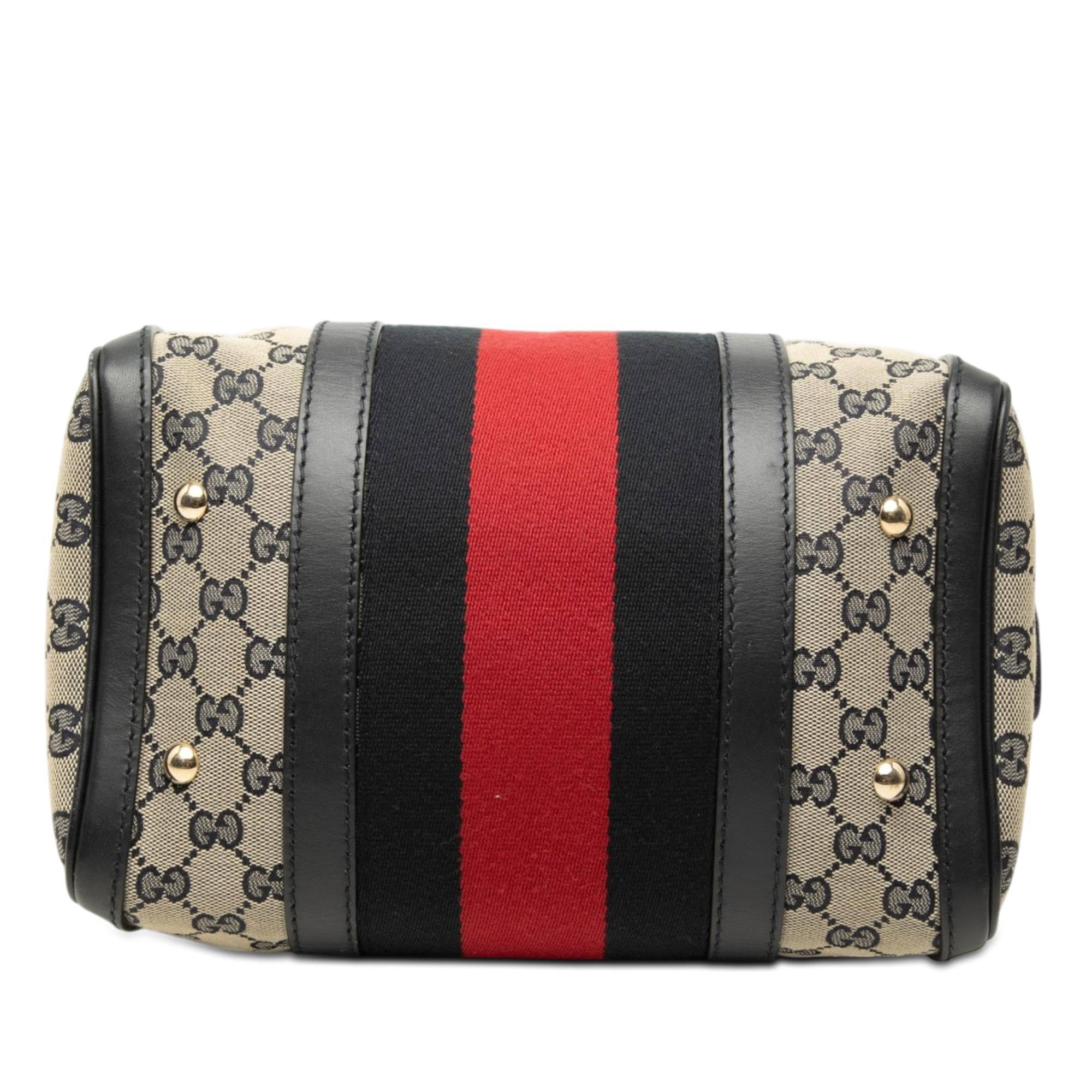 Gucci Small GG Canvas Web Joy Boston Bag