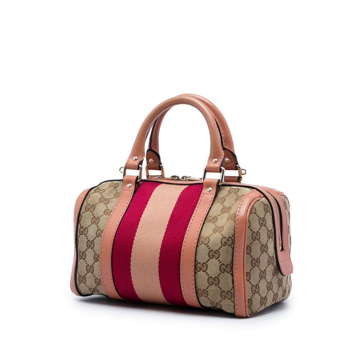 Gucci Small GG Canvas Web Joy Boston Bag