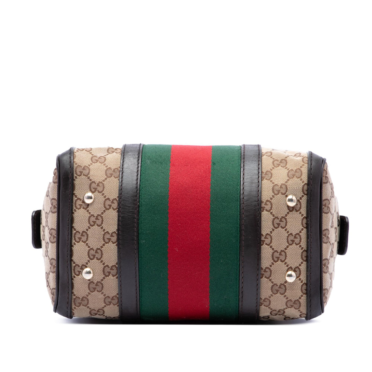 Gucci Small GG Canvas Web Joy Boston Bag