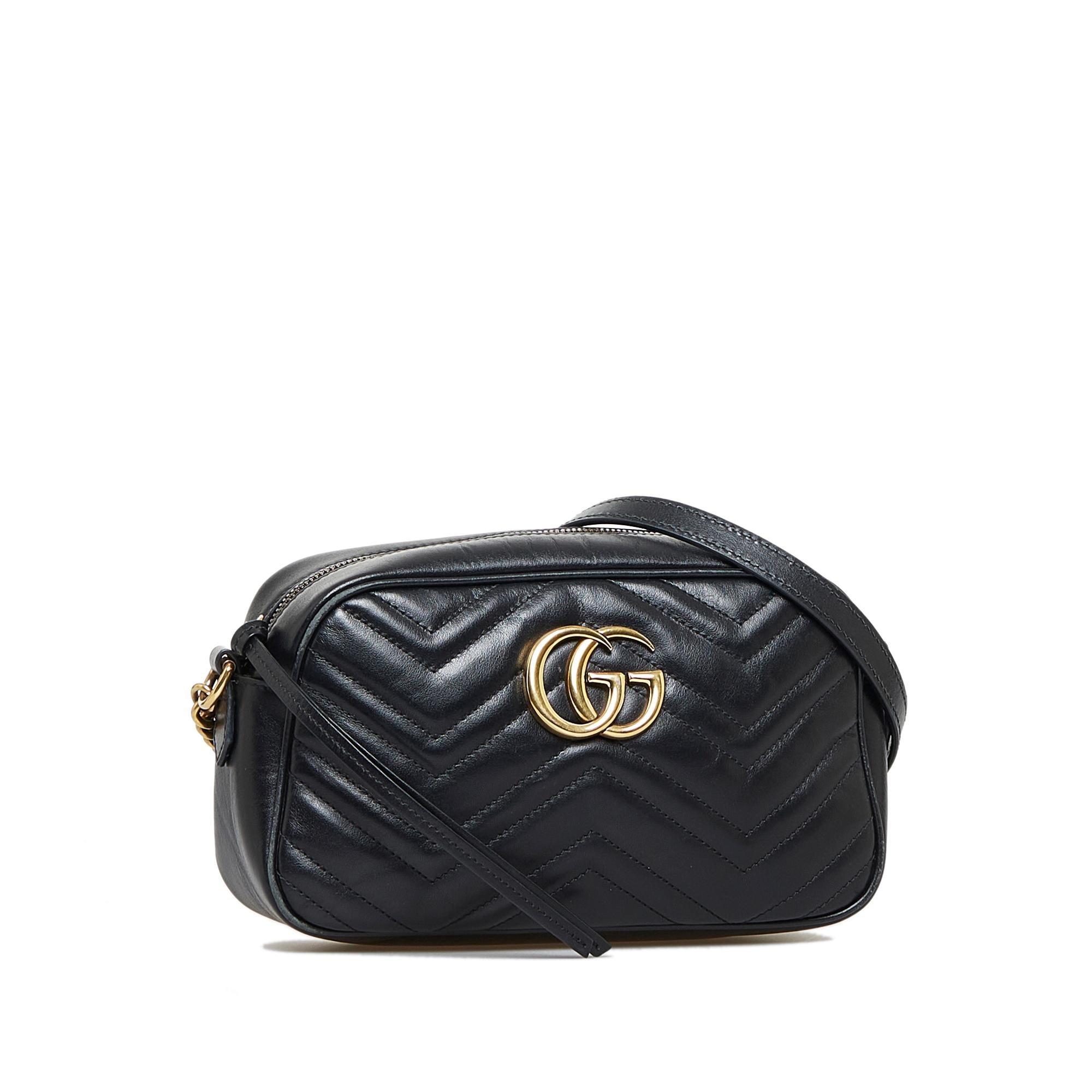Gucci Small GG Marmont Crossbody (SHG-NQmH55)