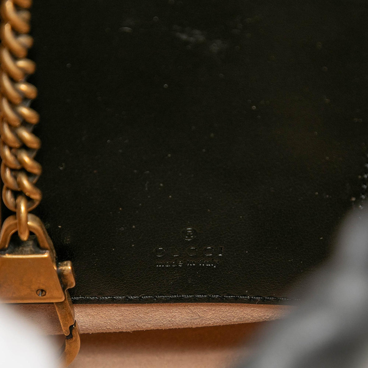 Gucci Small GG Marmont Leather Matelasse Bucket Bag