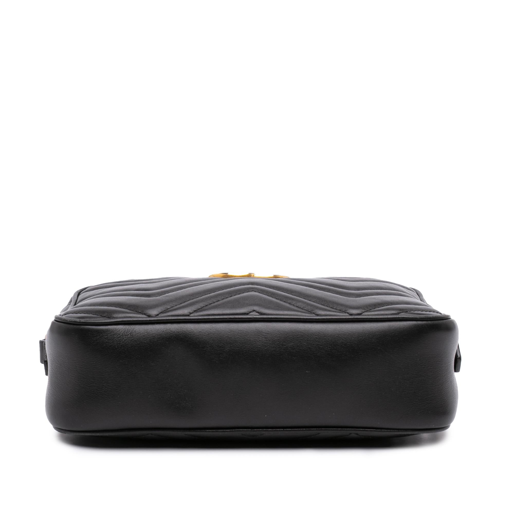 Gucci Small GG Marmont Matelasse Calfskin Crossbody