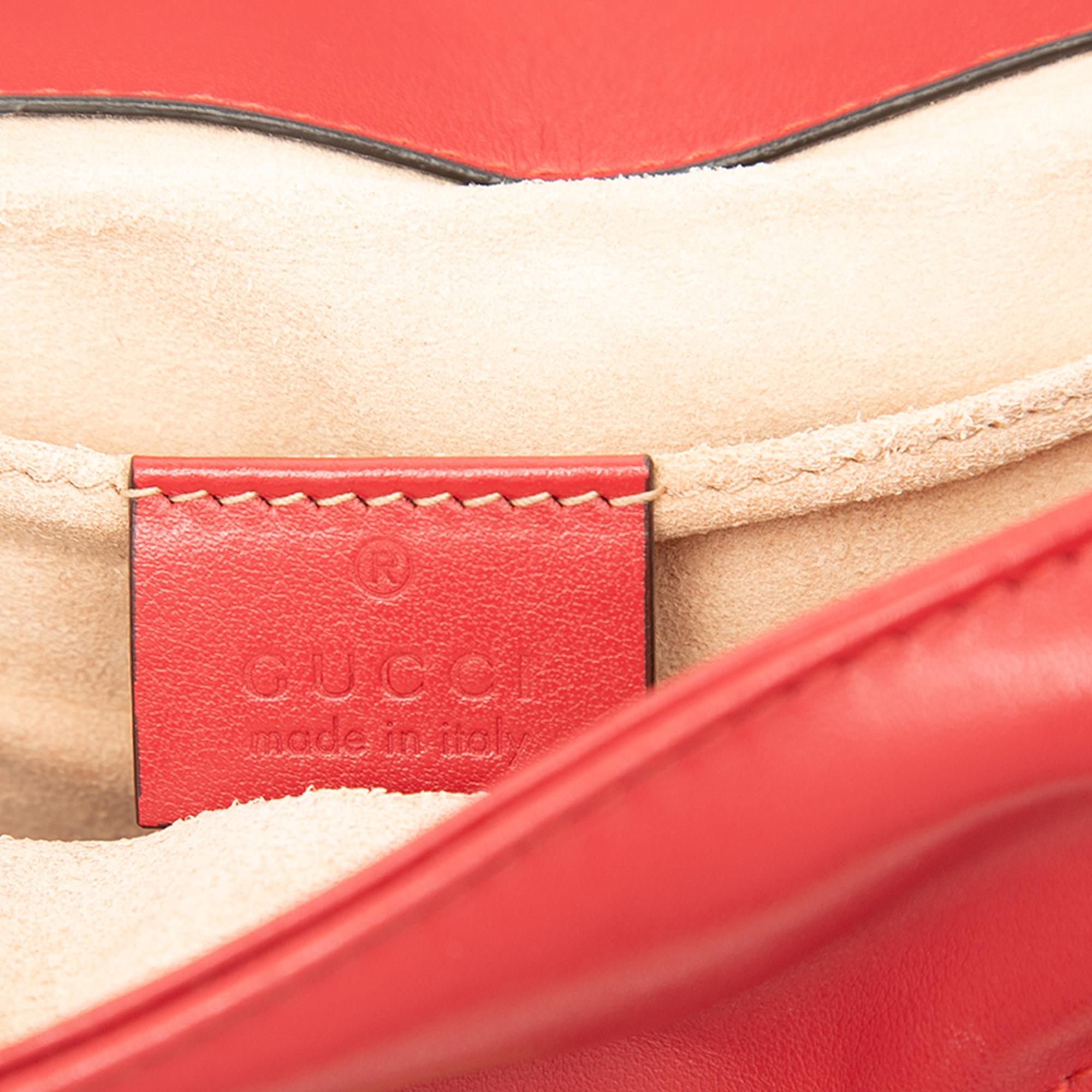Gucci Small GG Marmont Matelasse Calfskin Shoulder Bag
