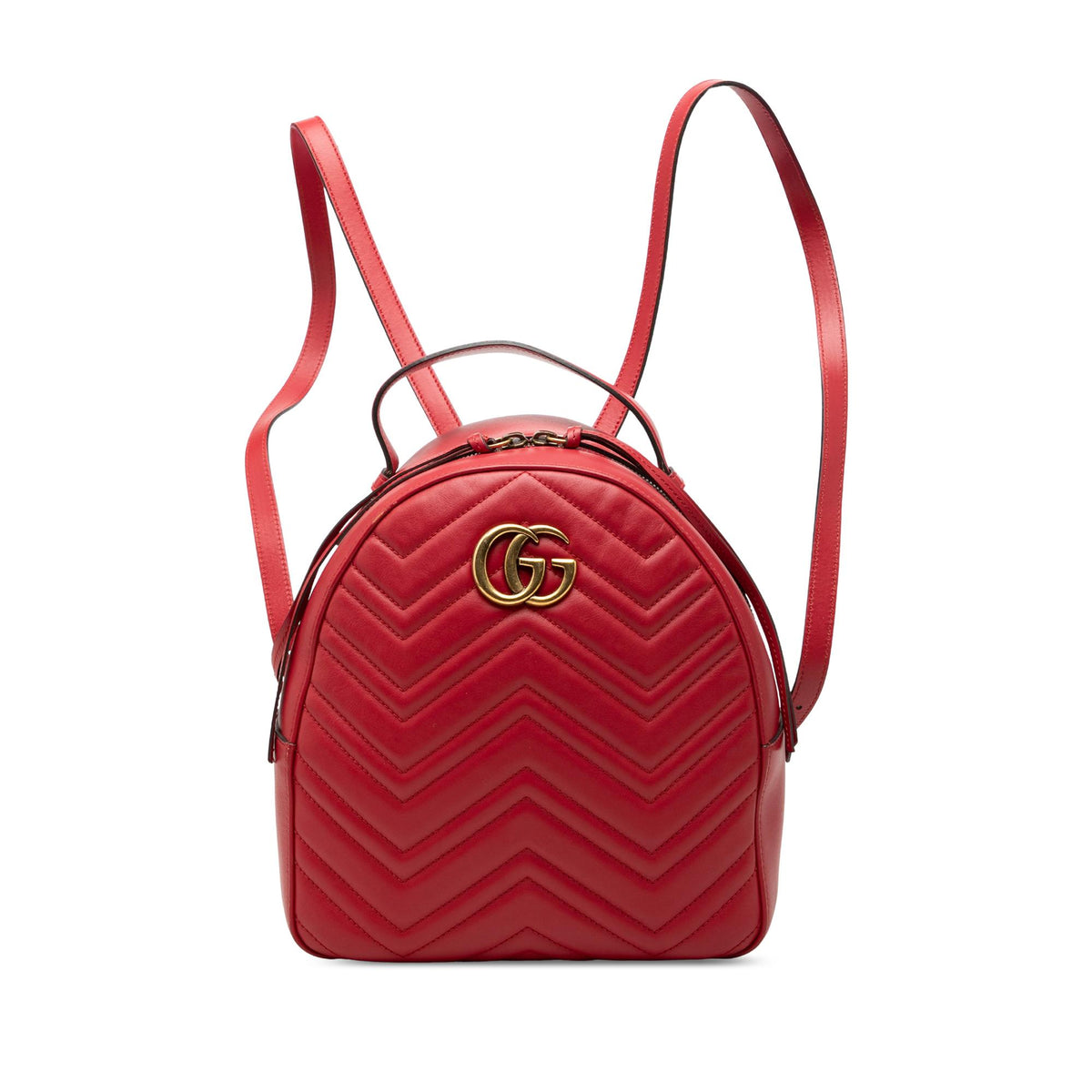 Gucci Small GG Marmont Matelasse Leather Backpack