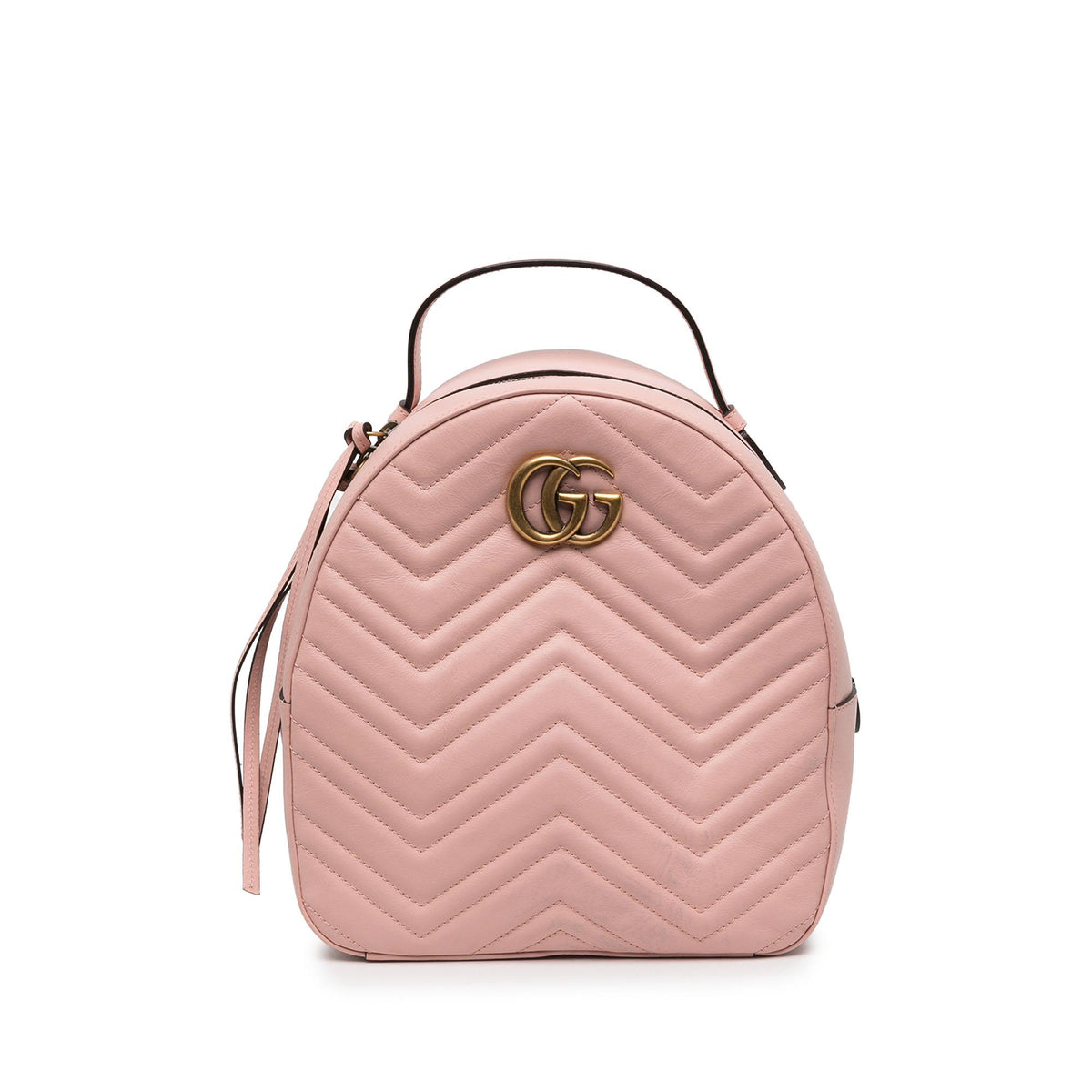 Gucci Small GG Marmont Matelasse Leather Backpack