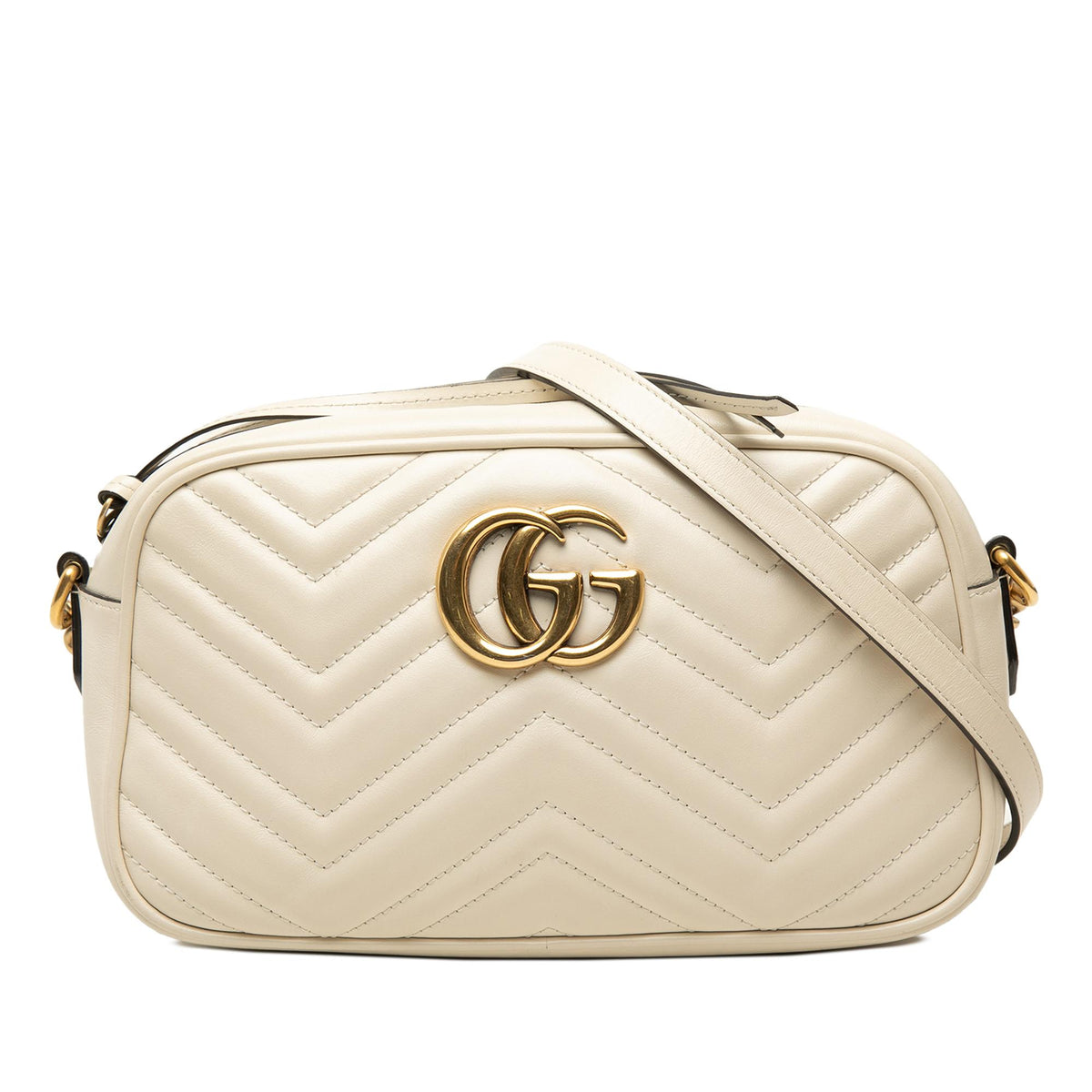 Gucci Small GG Marmont Matelasse Leather Crossbody