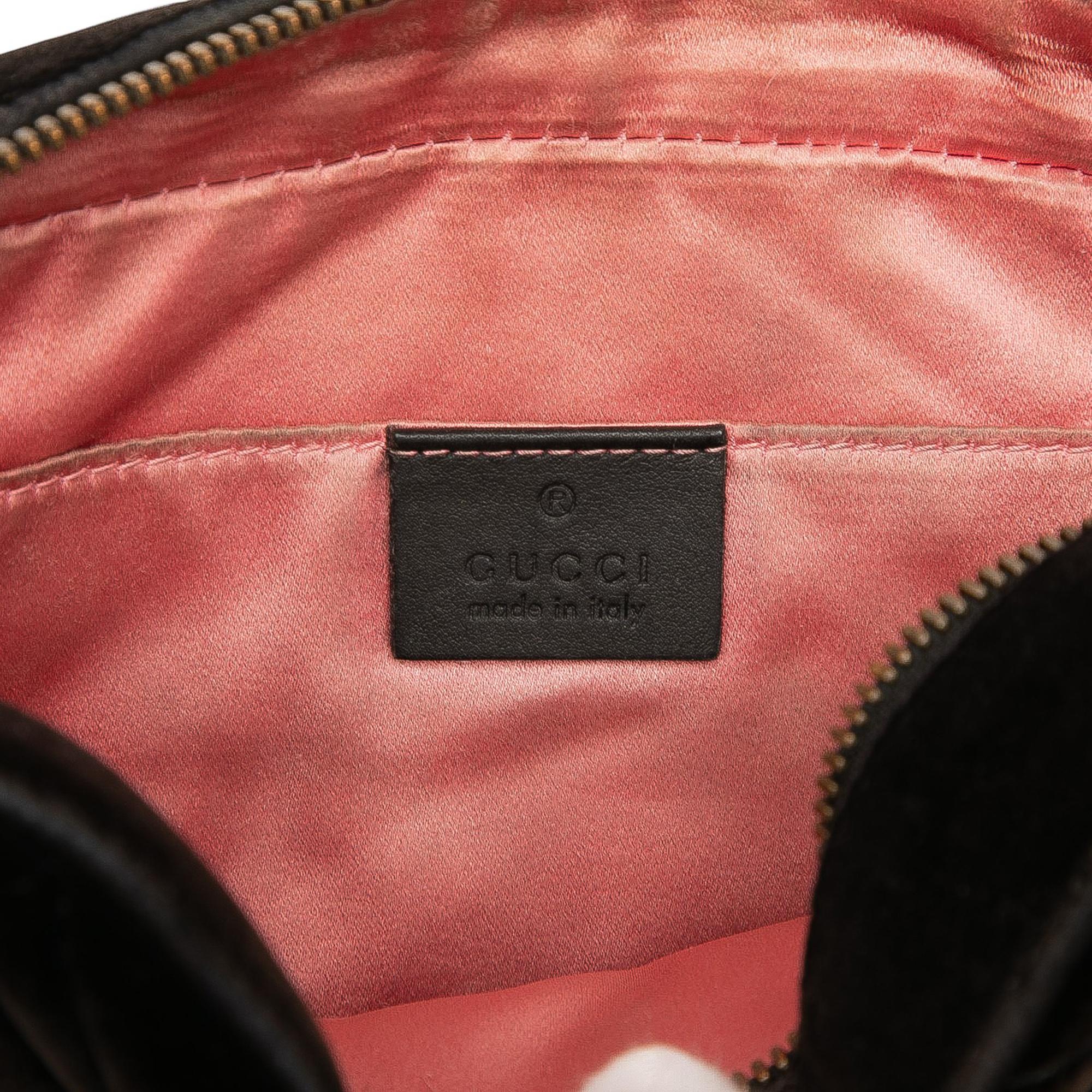 Gucci Small GG Marmont Matelasse Velvet Crossbody