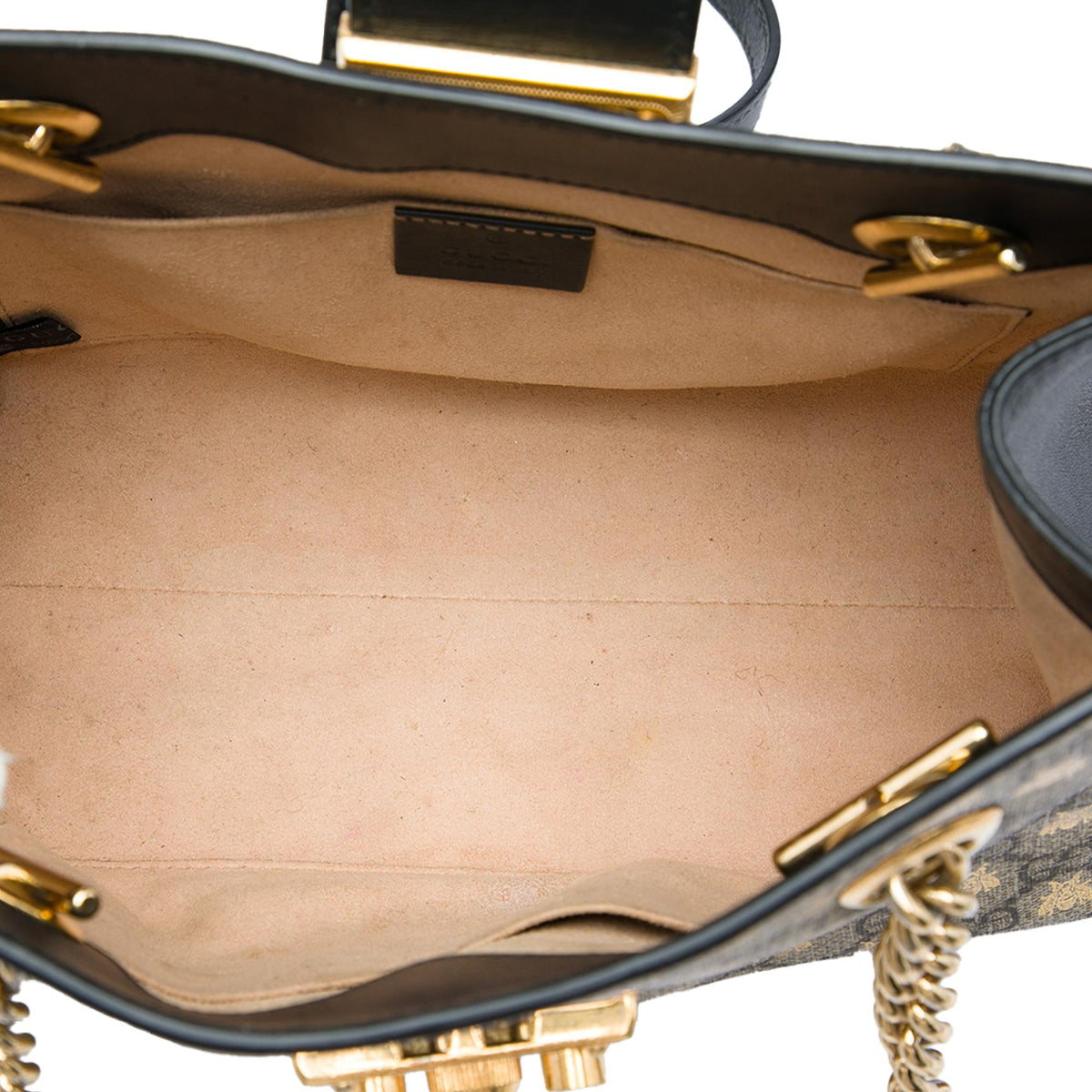 Gucci Small GG Supreme Bee Padlock Tote