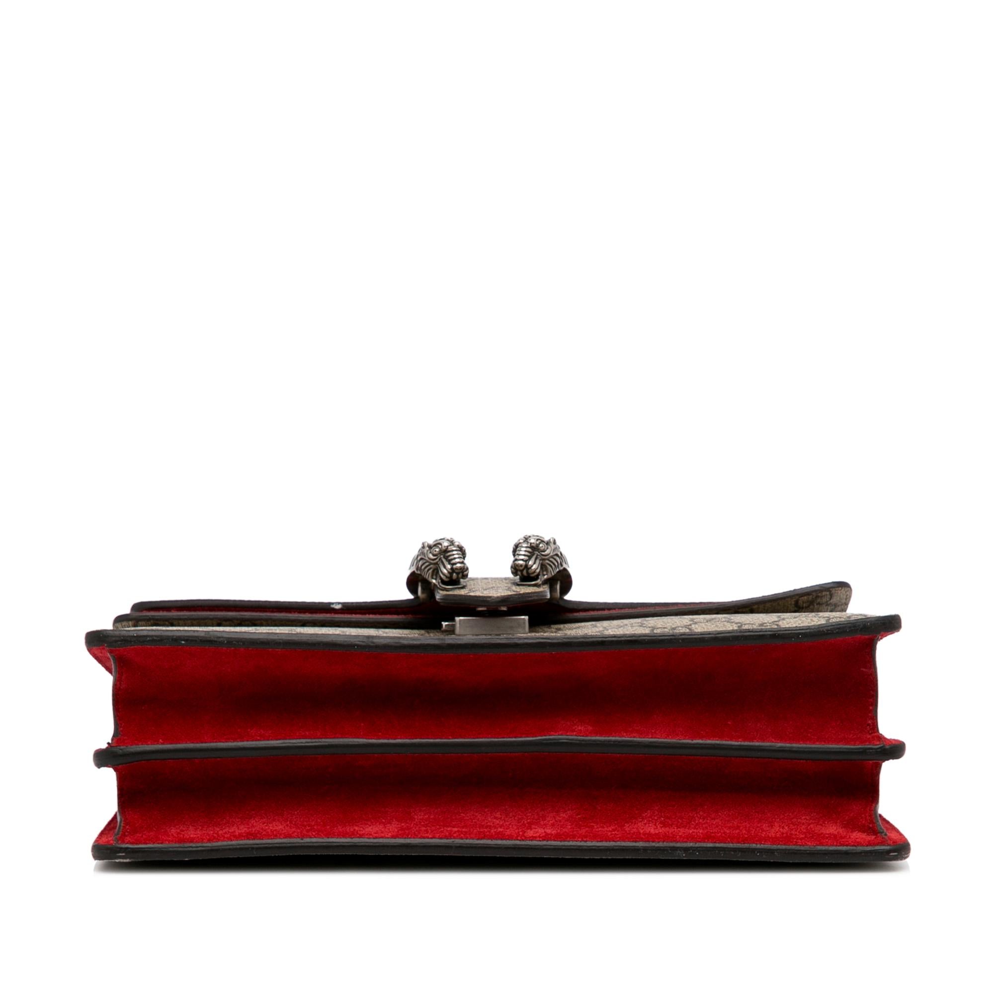 Gucci Small GG Supreme Dionysus Shoulder Bag (SHG-v7SDj4)