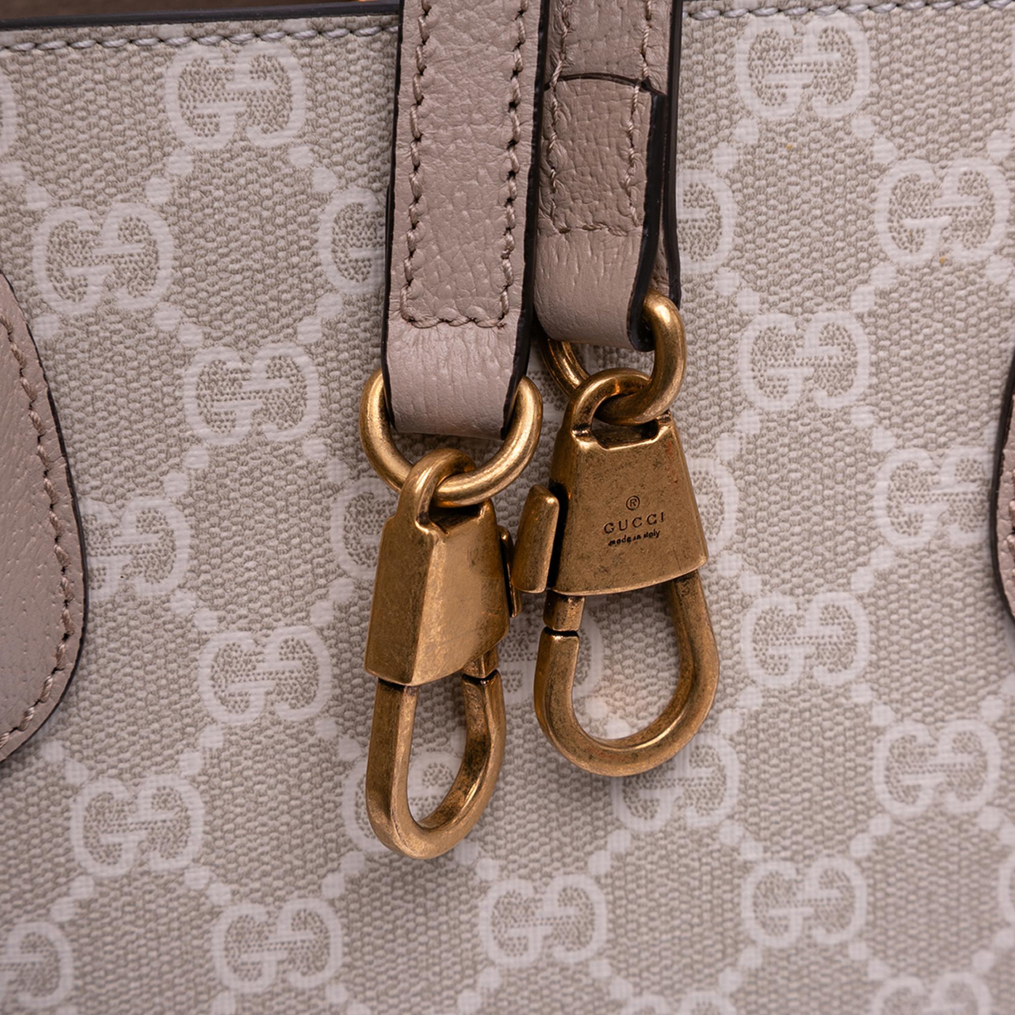 Gucci Small GG Supreme Interlocking G Tote