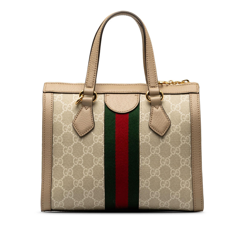 Gucci Small GG Supreme Ophidia Satchel (SHG-gSeSoW)