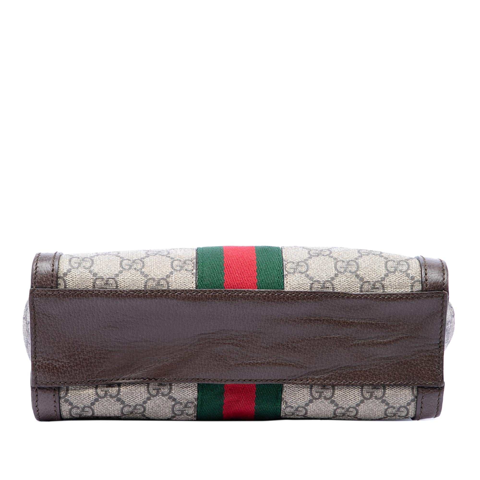 Gucci Small GG Supreme Ophidia Satchel