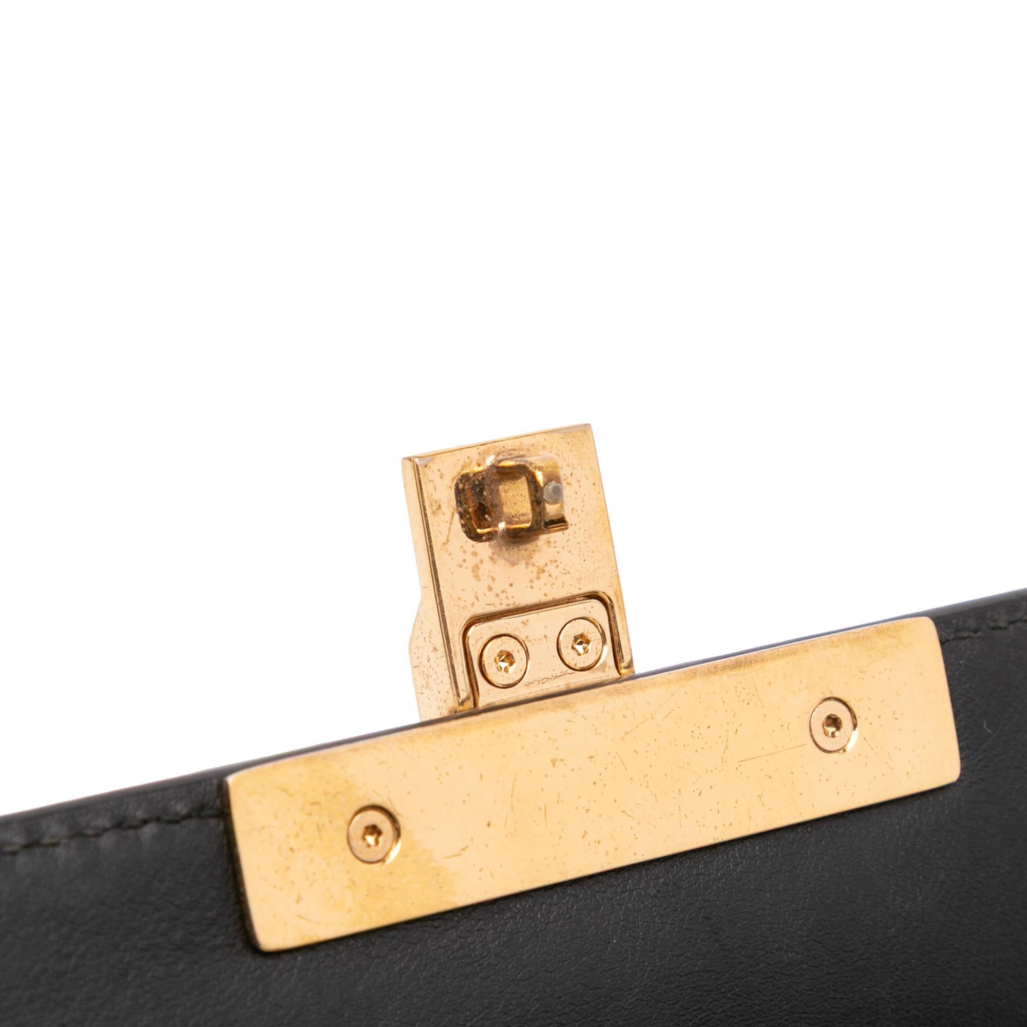 Gucci Small GG Supreme Padlock Crossbody