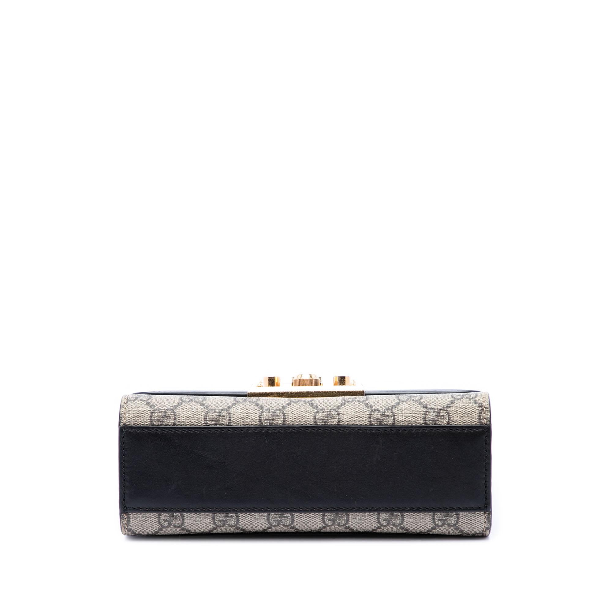 Gucci Small GG Supreme Padlock Crossbody