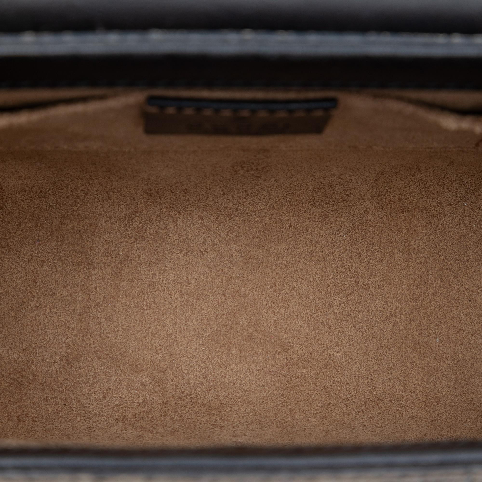 Gucci Small GG Supreme Padlock Crossbody