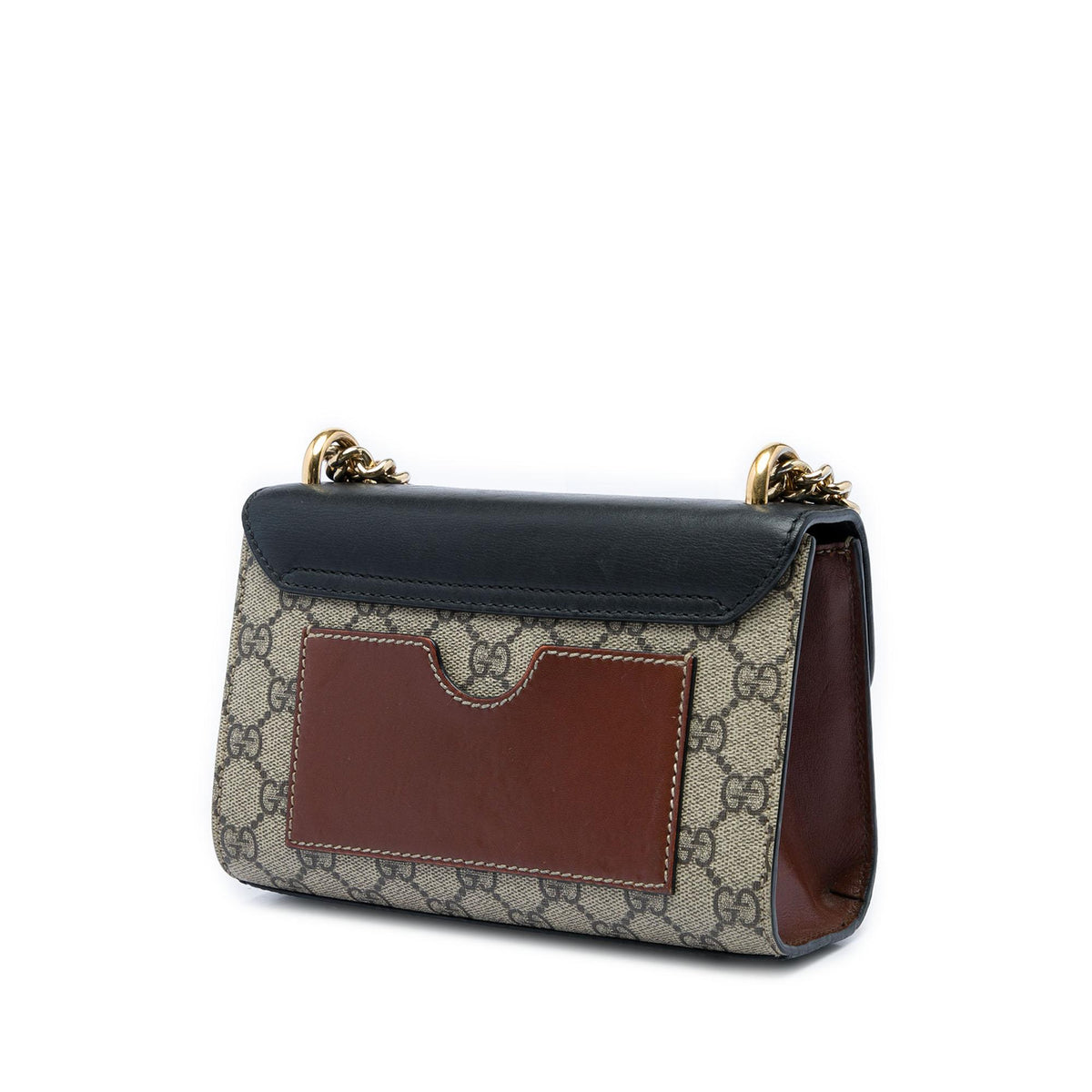 Gucci Small GG Supreme Padlock Crossbody