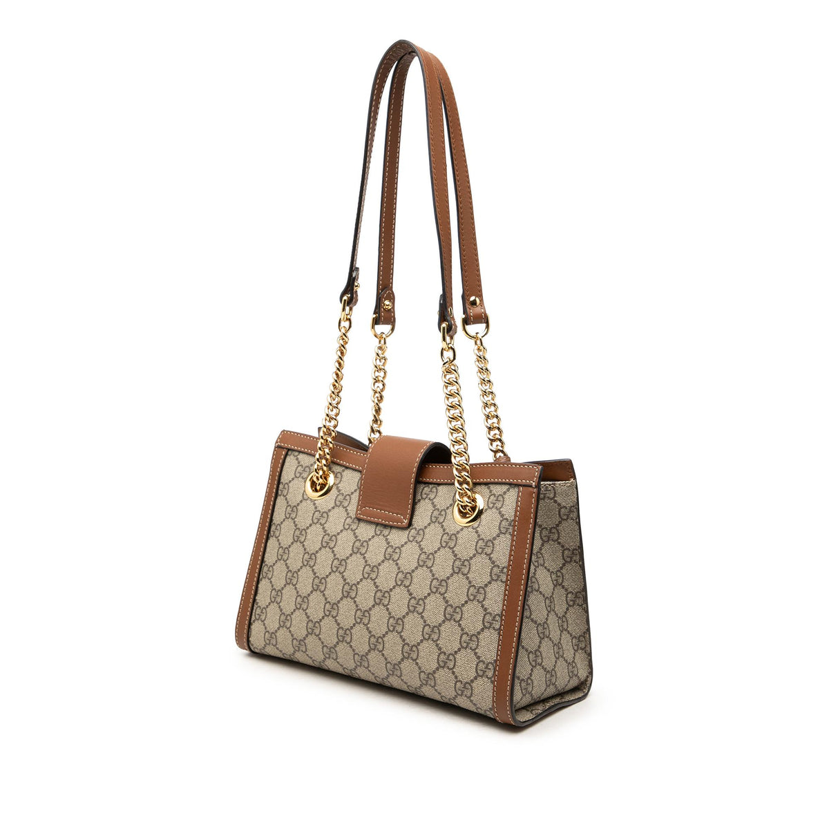 Gucci Small GG Supreme Padlock Tote