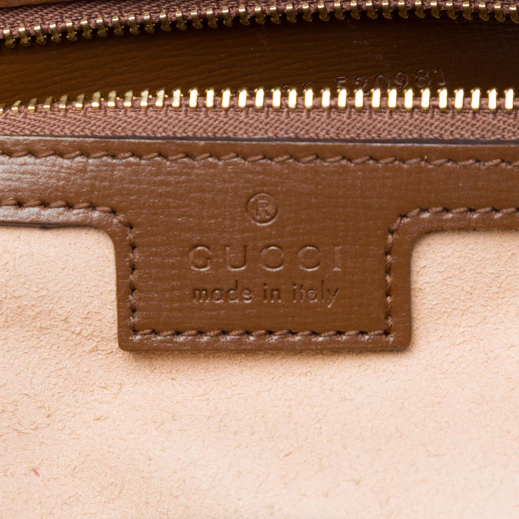 Gucci Small GG Supreme Web Jackie 1961 Tote