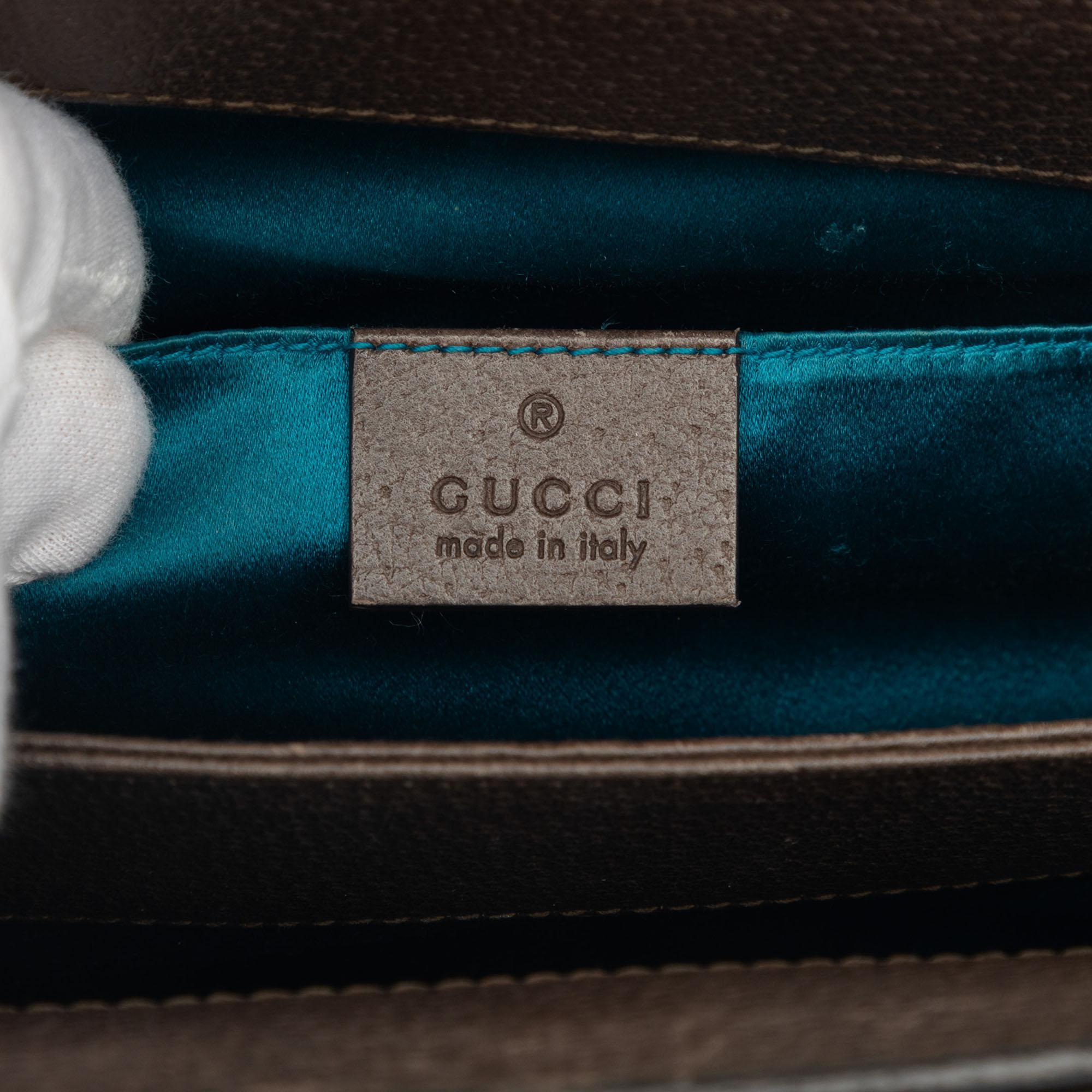 Gucci Small GG Supreme Web Ophidia Chain Crossbody