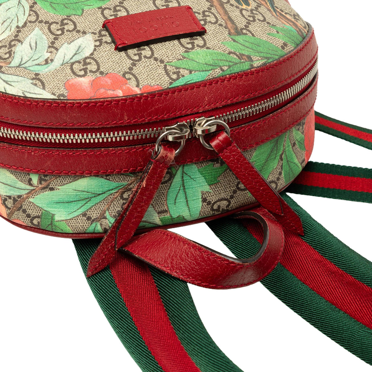 Gucci Small GG Supreme Web Tian Backpack