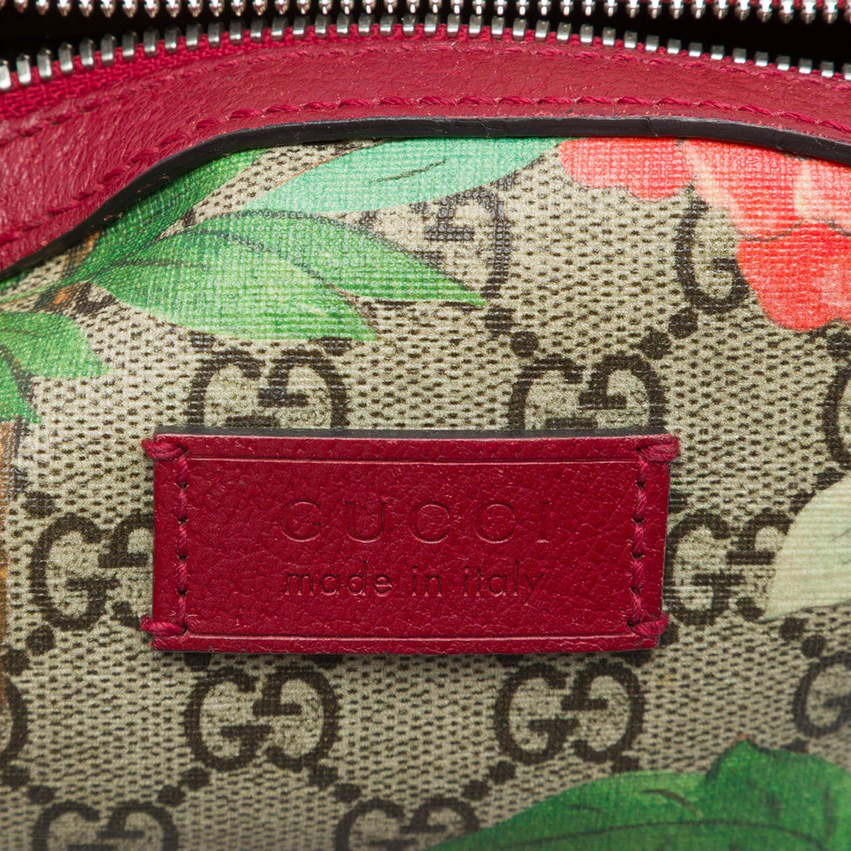 Gucci Small GG Supreme Web Tian Backpack
