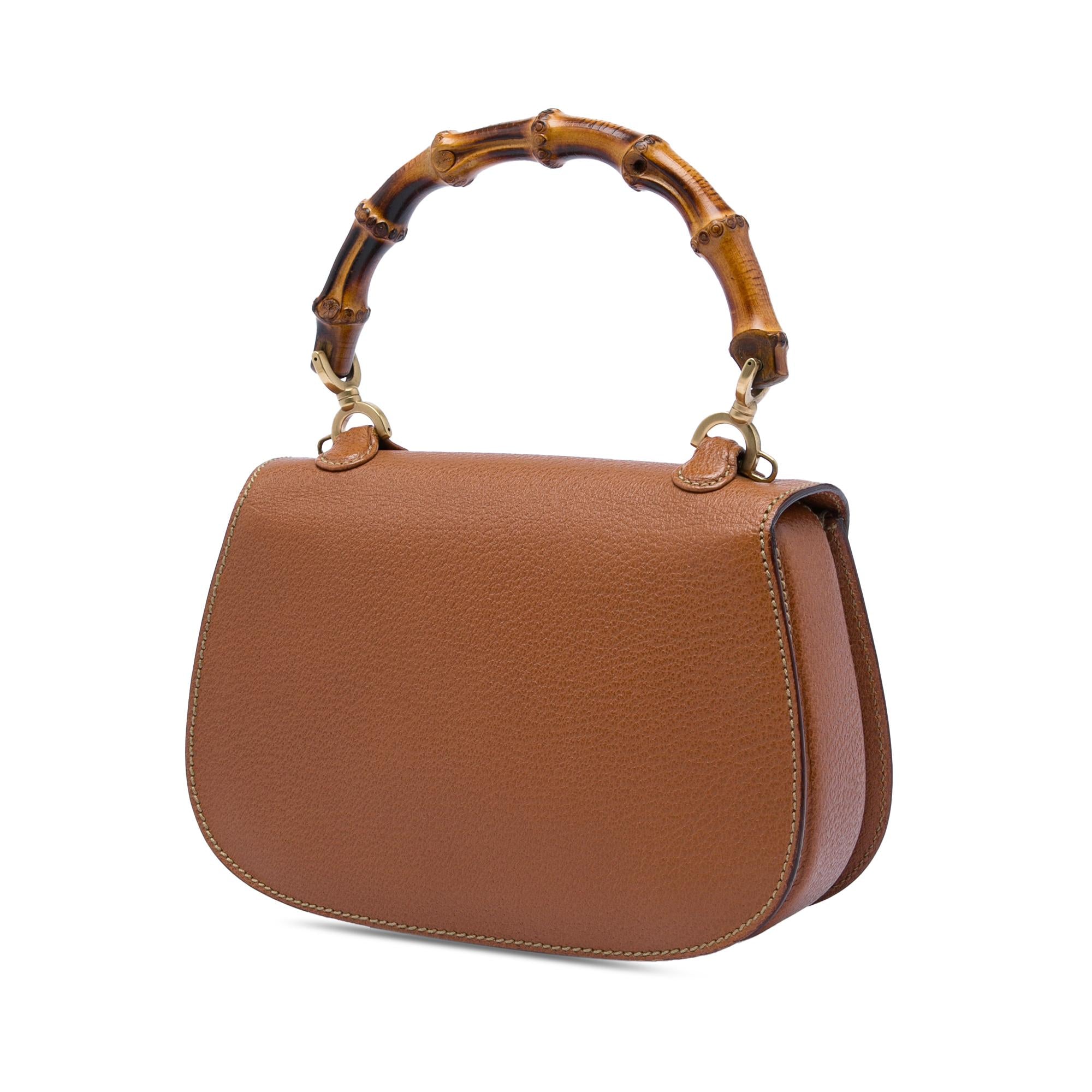 Gucci Small Grained Calfskin Bamboo Night