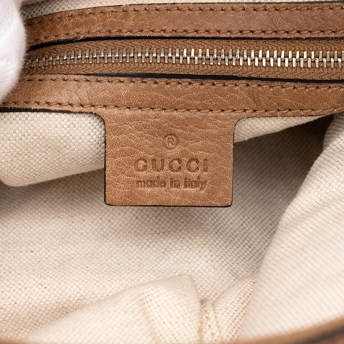 Gucci Small Grained Calfskin Miss GG Hobo