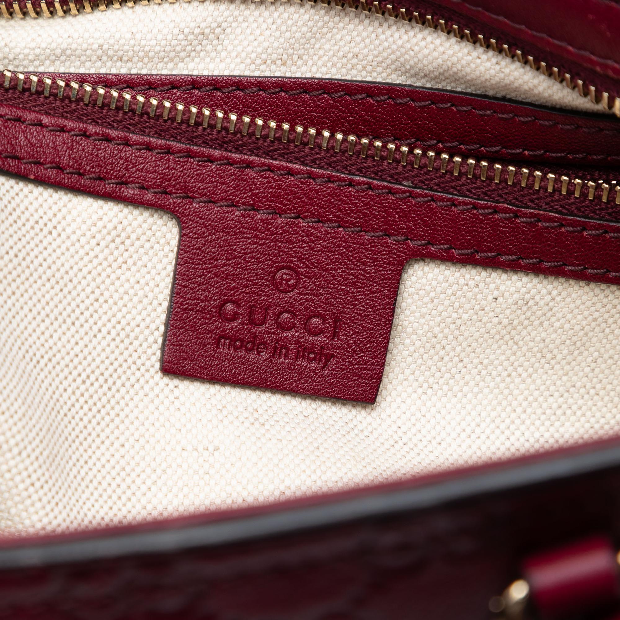 Gucci Small Guccissima Bree Satchel