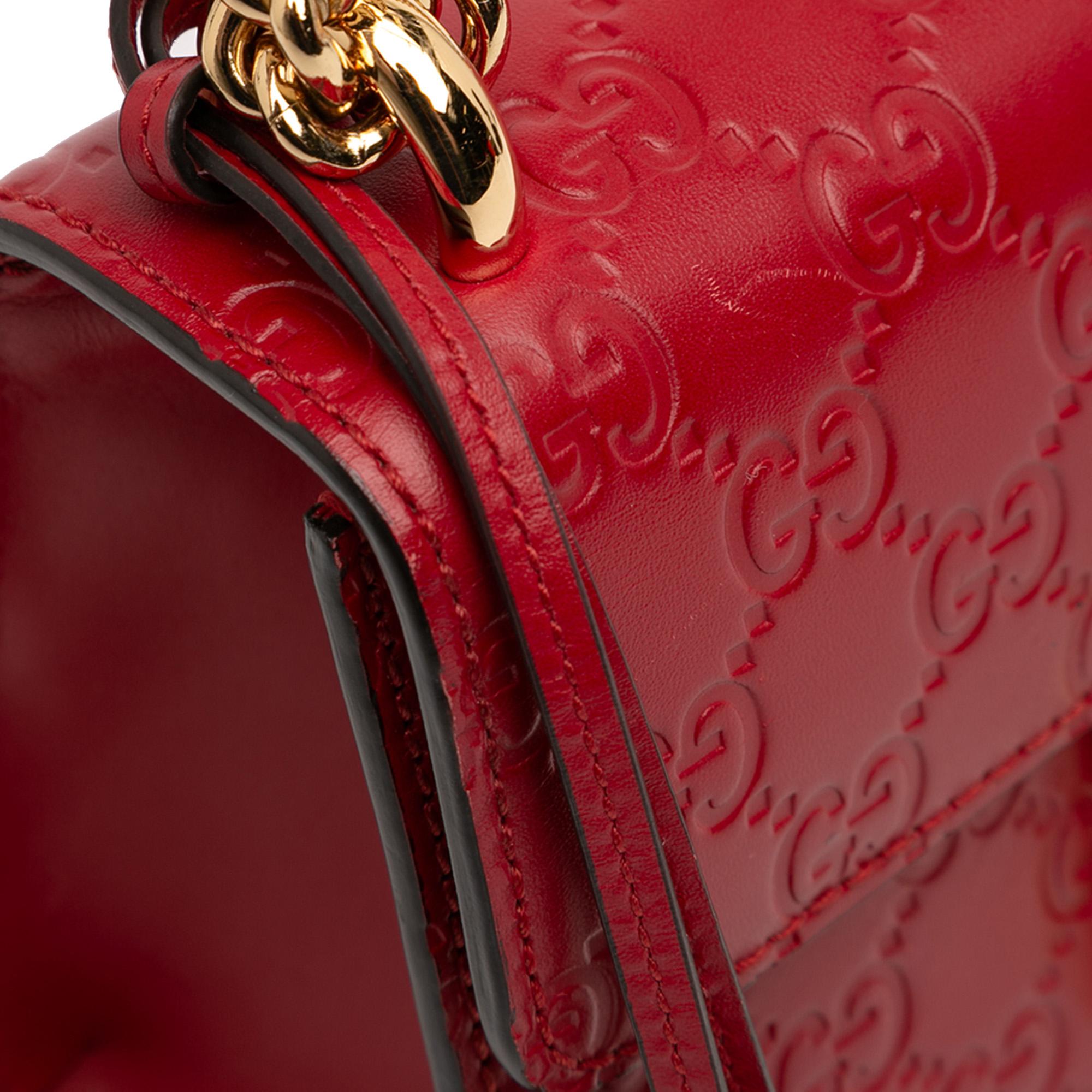 Gucci Small Guccissima Padlock Crossbody