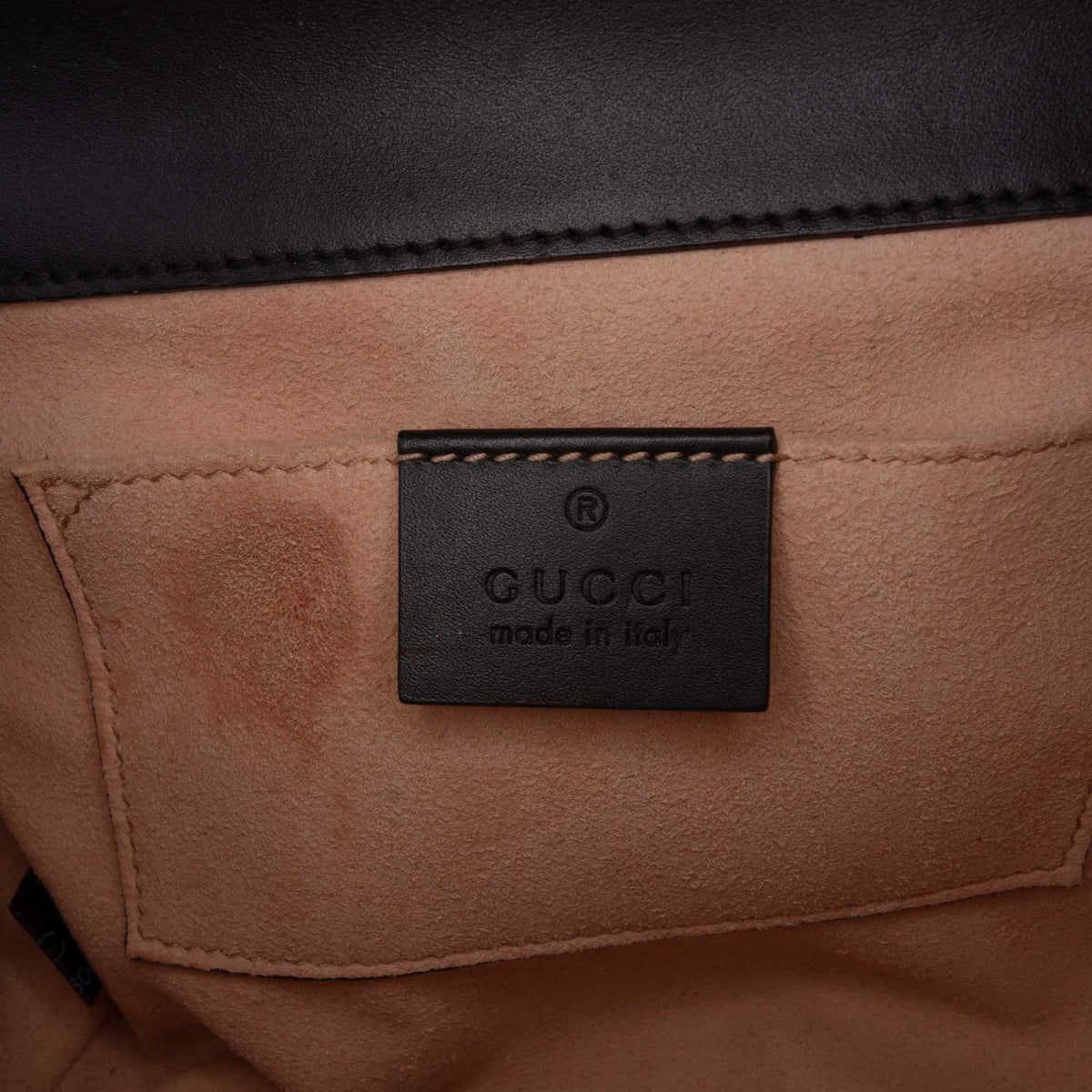 Gucci Small Guccissima Padlock Crossbody