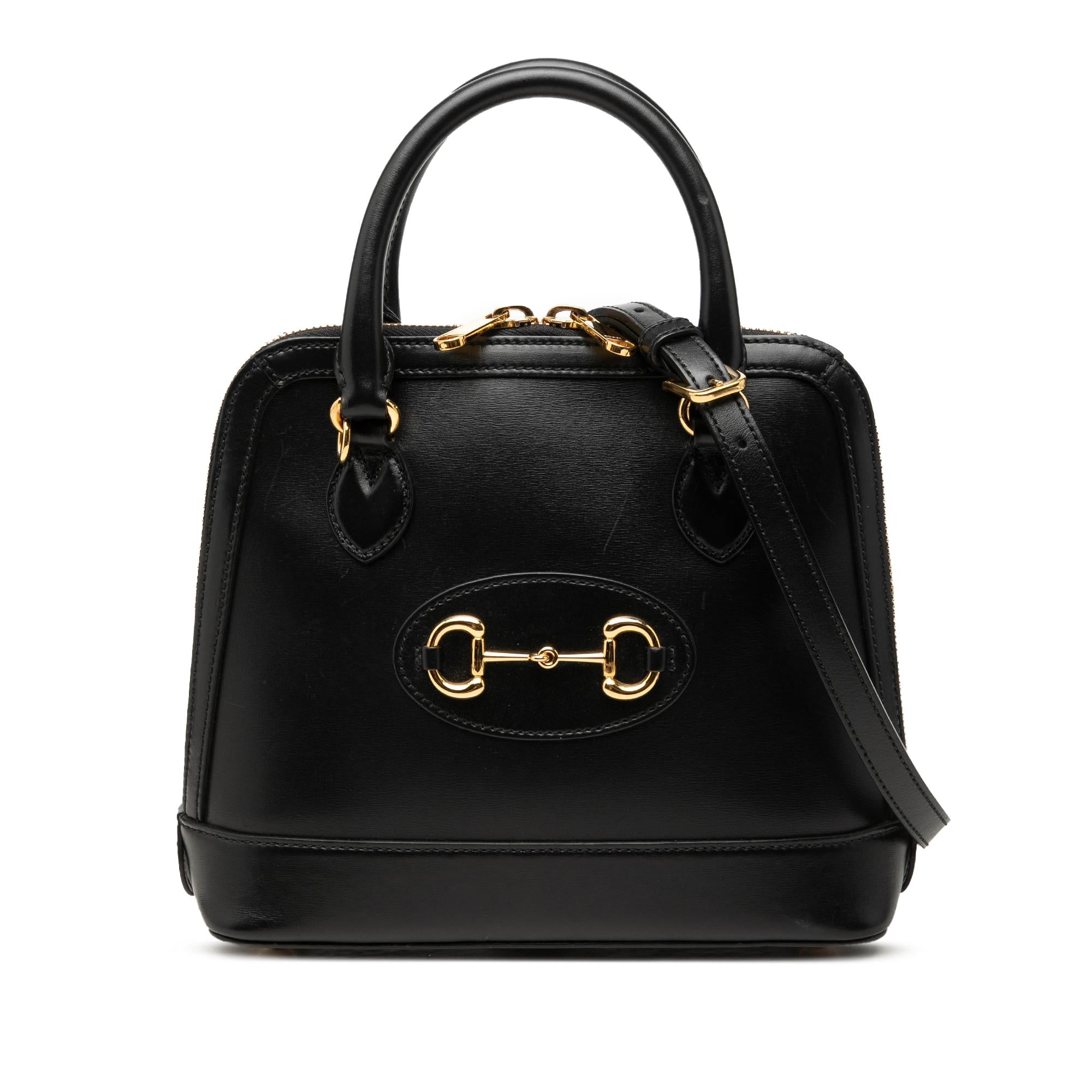Gucci Small Leather Horsebit 1955 Satchel