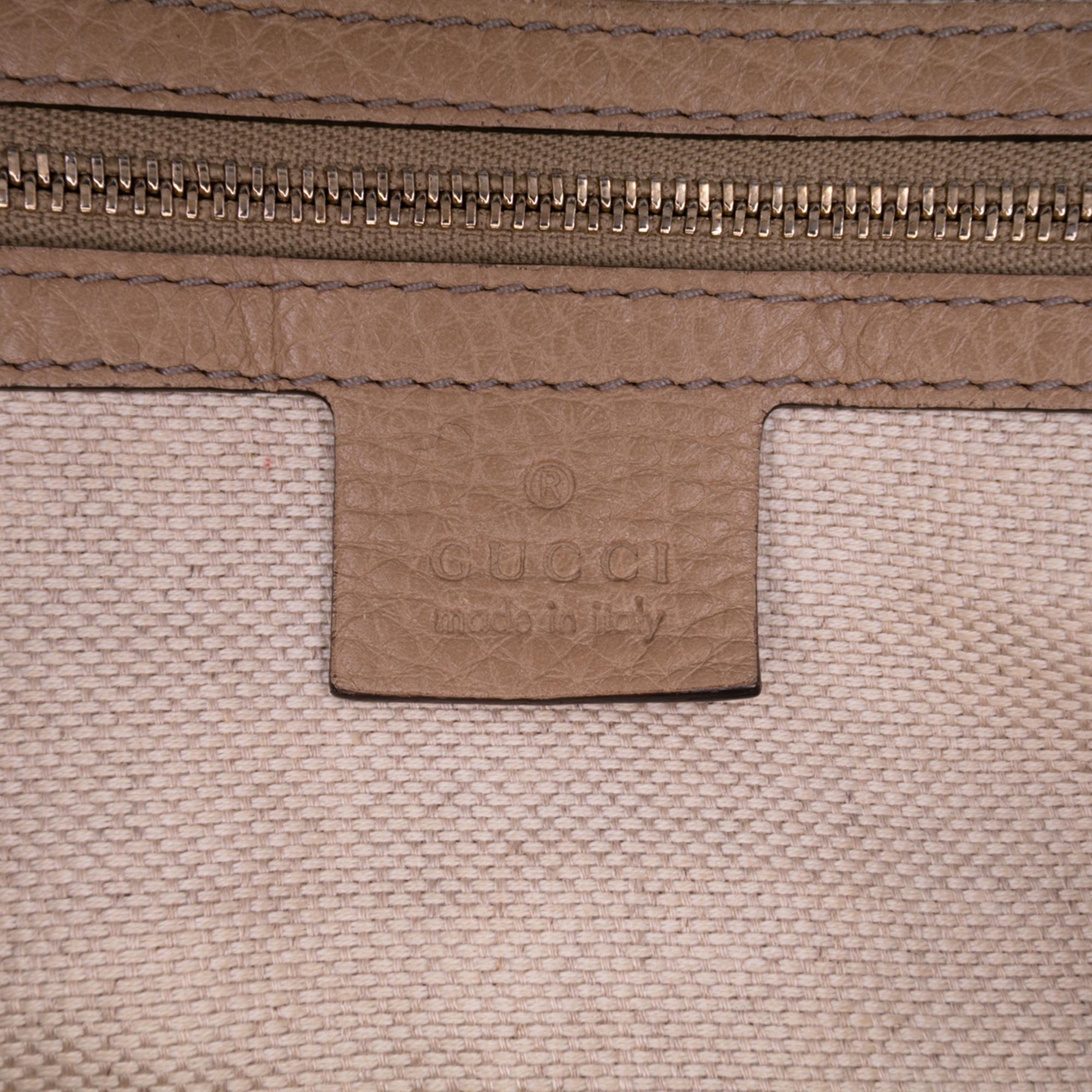Gucci Small Leather Soho Working Satchel