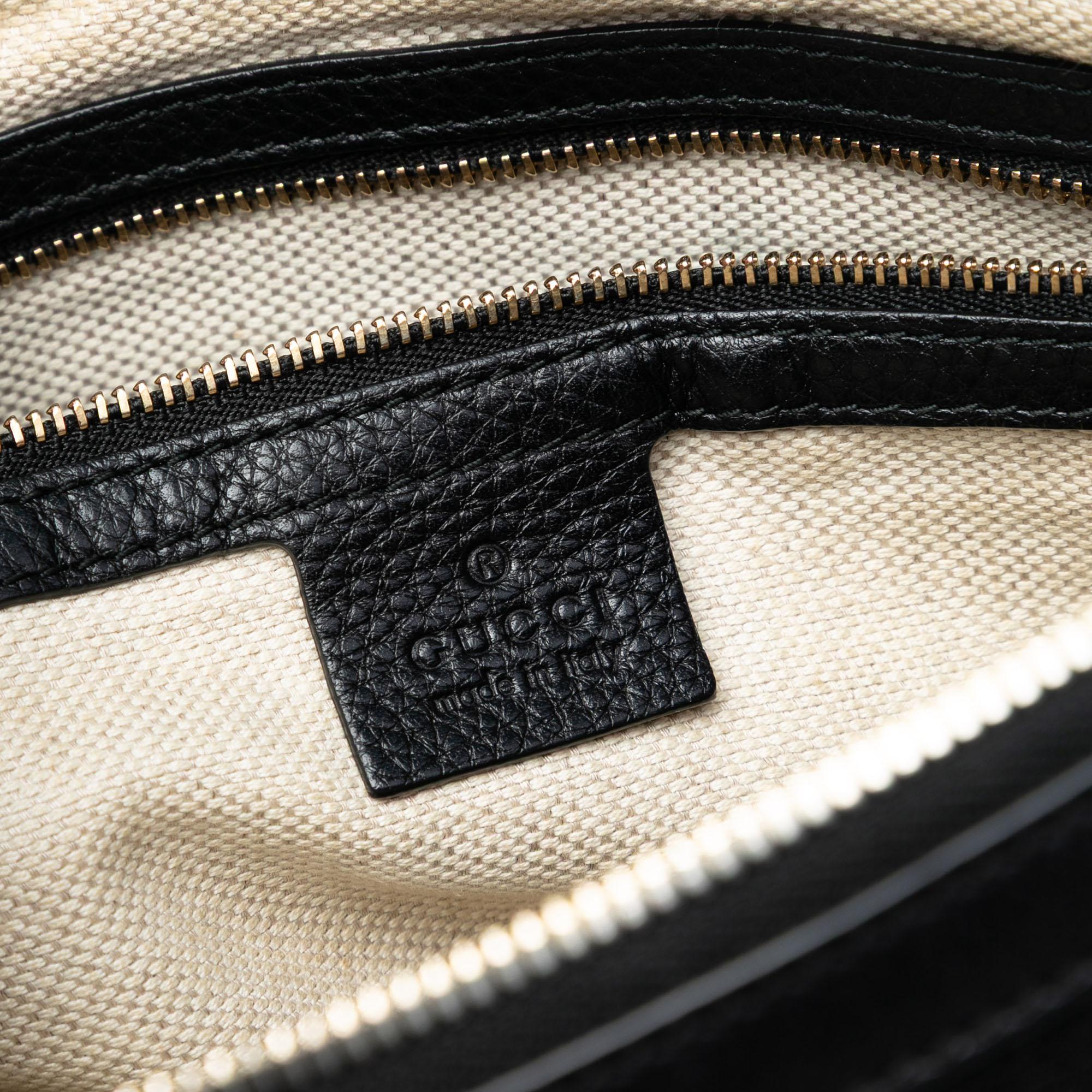 Gucci Small Leather Soho Working Satchel