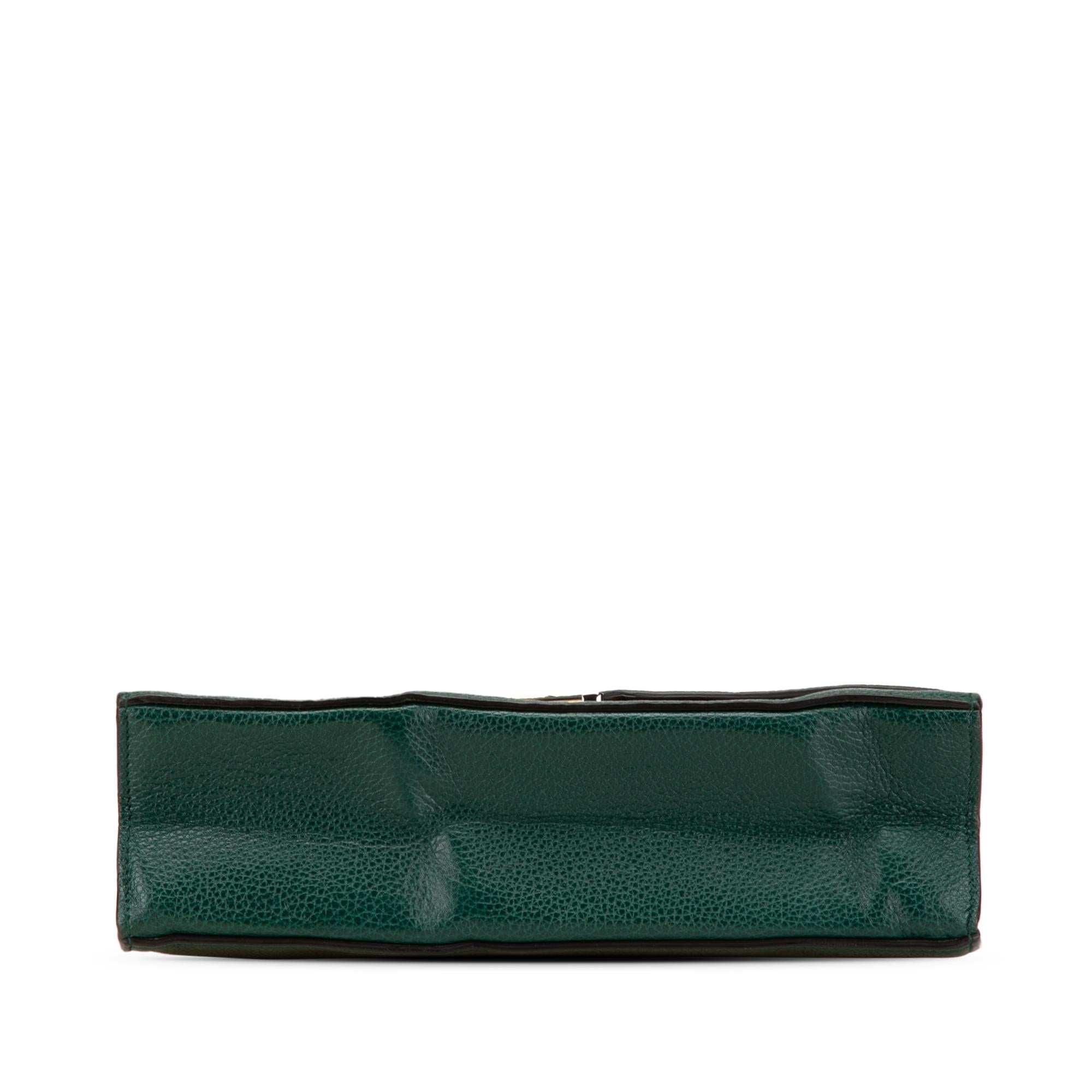 Gucci Small Leather Zumi Flap Crossbody