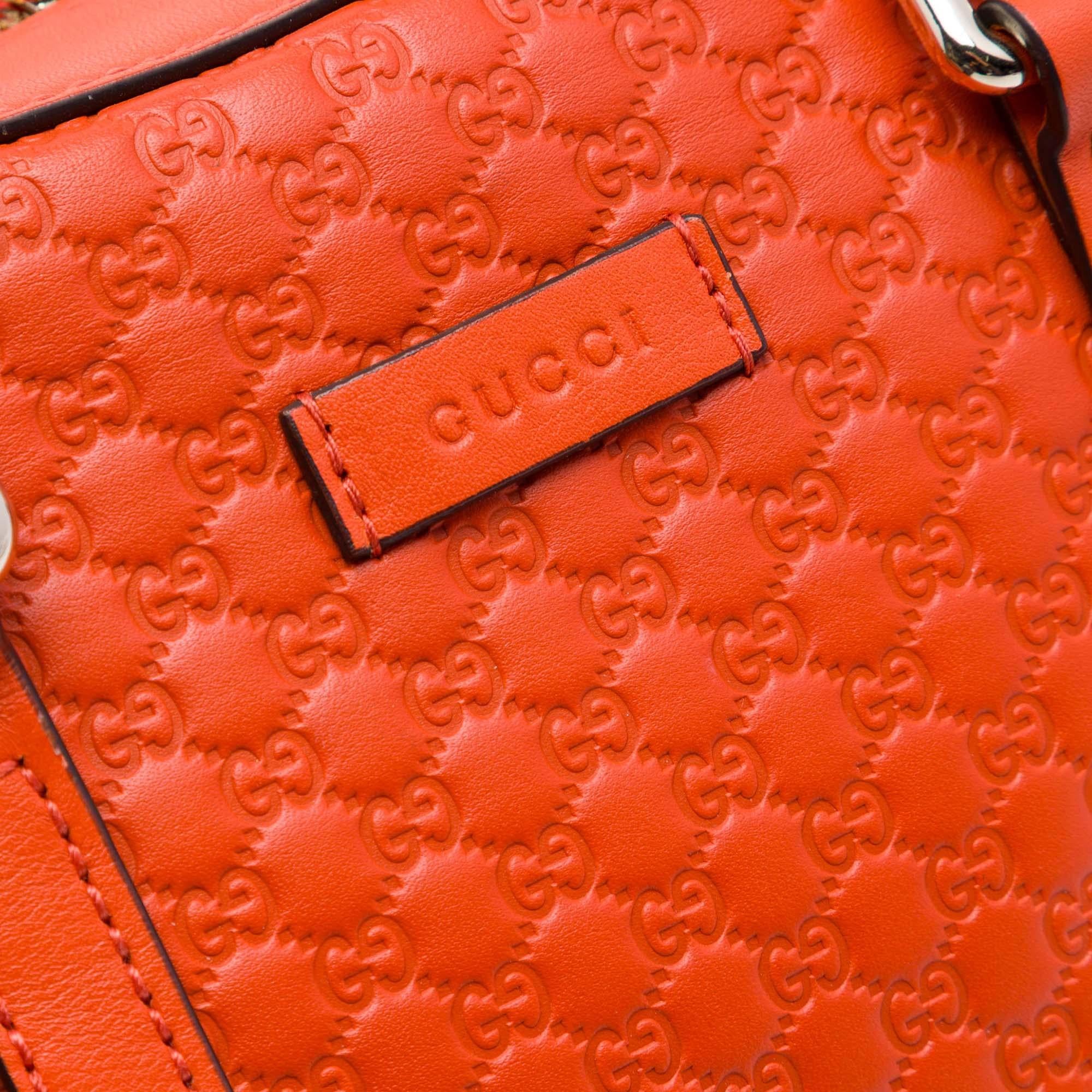 Gucci Small Microguccissima Bree Satchel