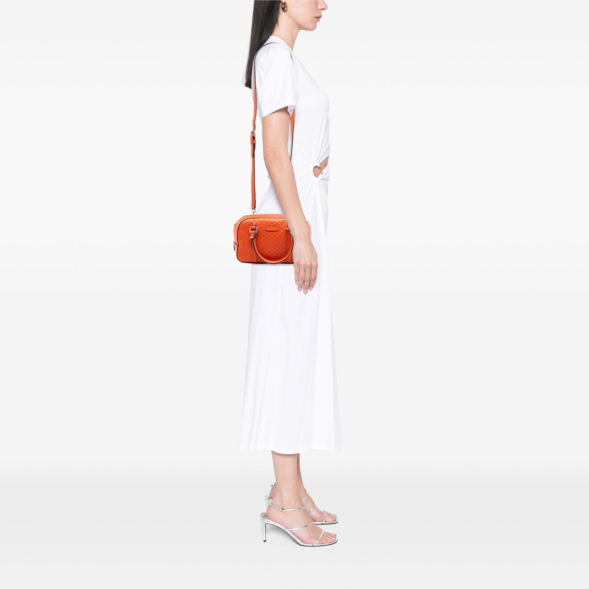 Gucci Small Microguccissima Bree Satchel