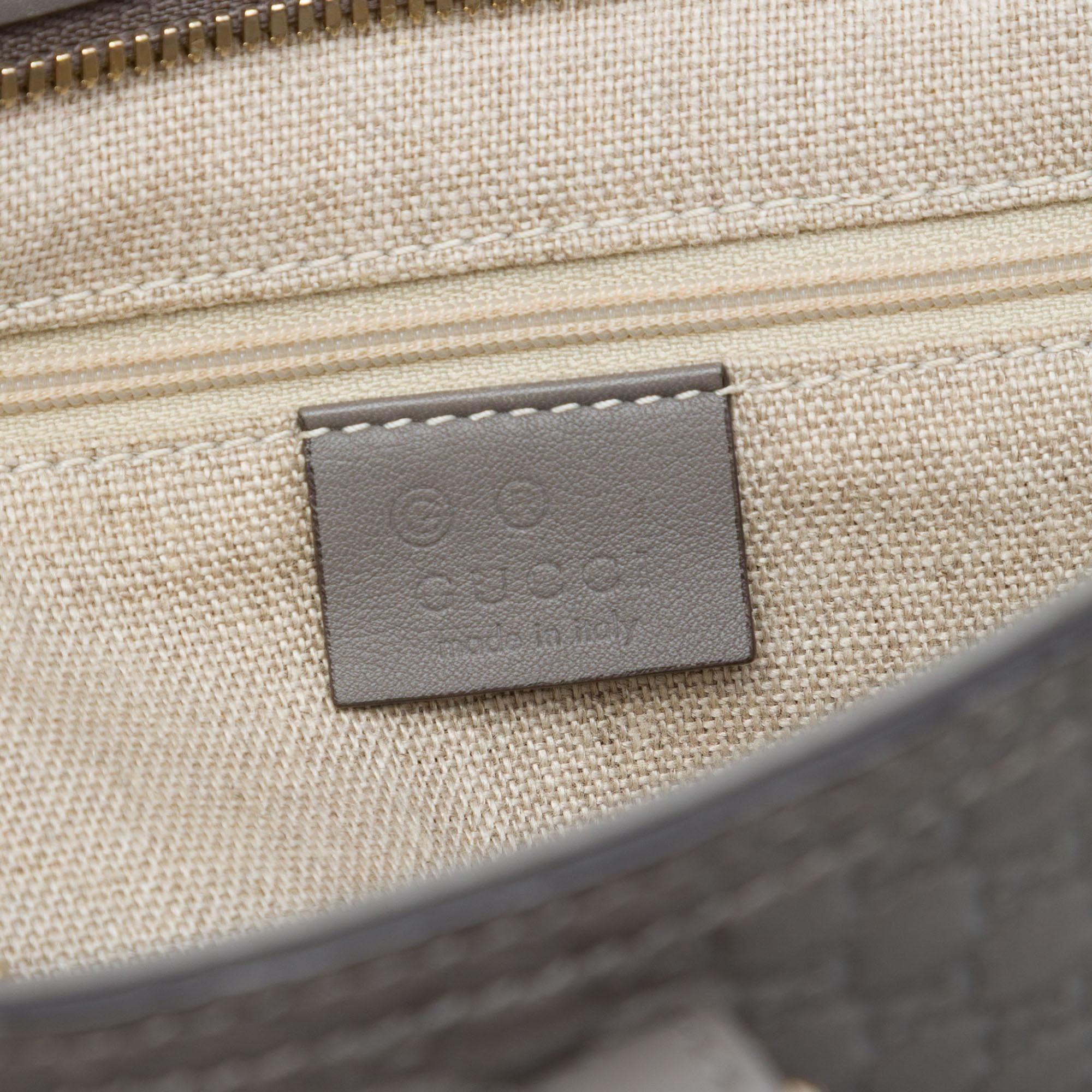 Gucci Small Microguccissima Bree Satchel