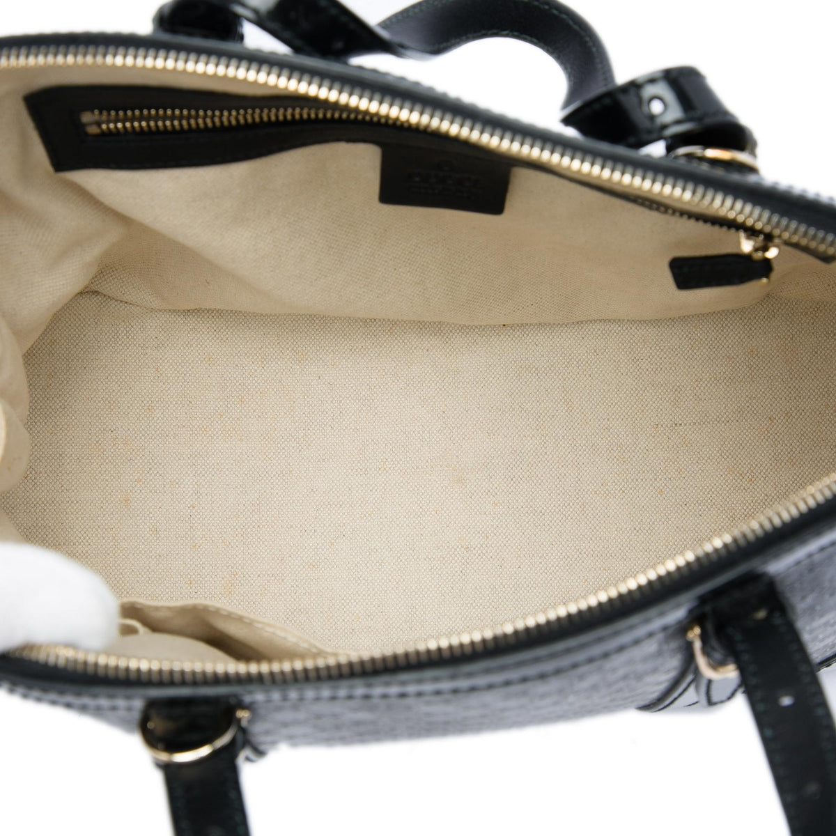 Gucci Small Microguccissima Patent Nice Satchel
