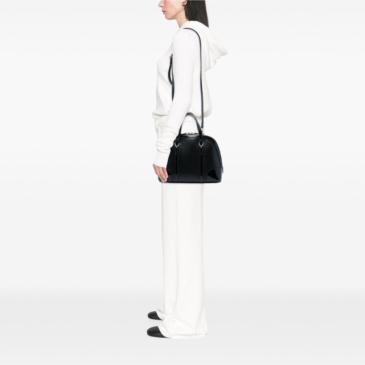 Gucci Small Microguccissima Patent Nice Satchel
