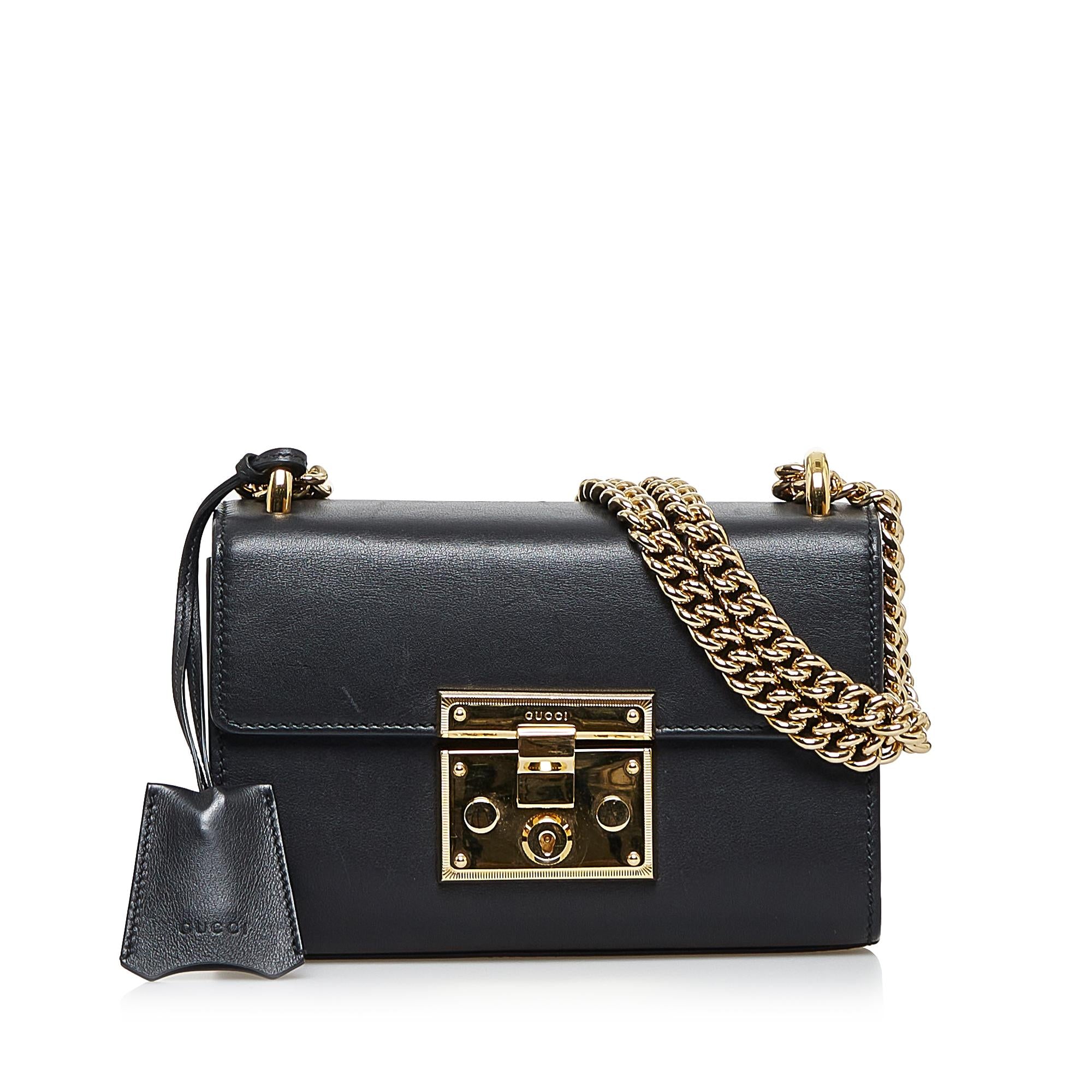 Gucci Small Padlock Shoulder Bag (SHG-zPr367)