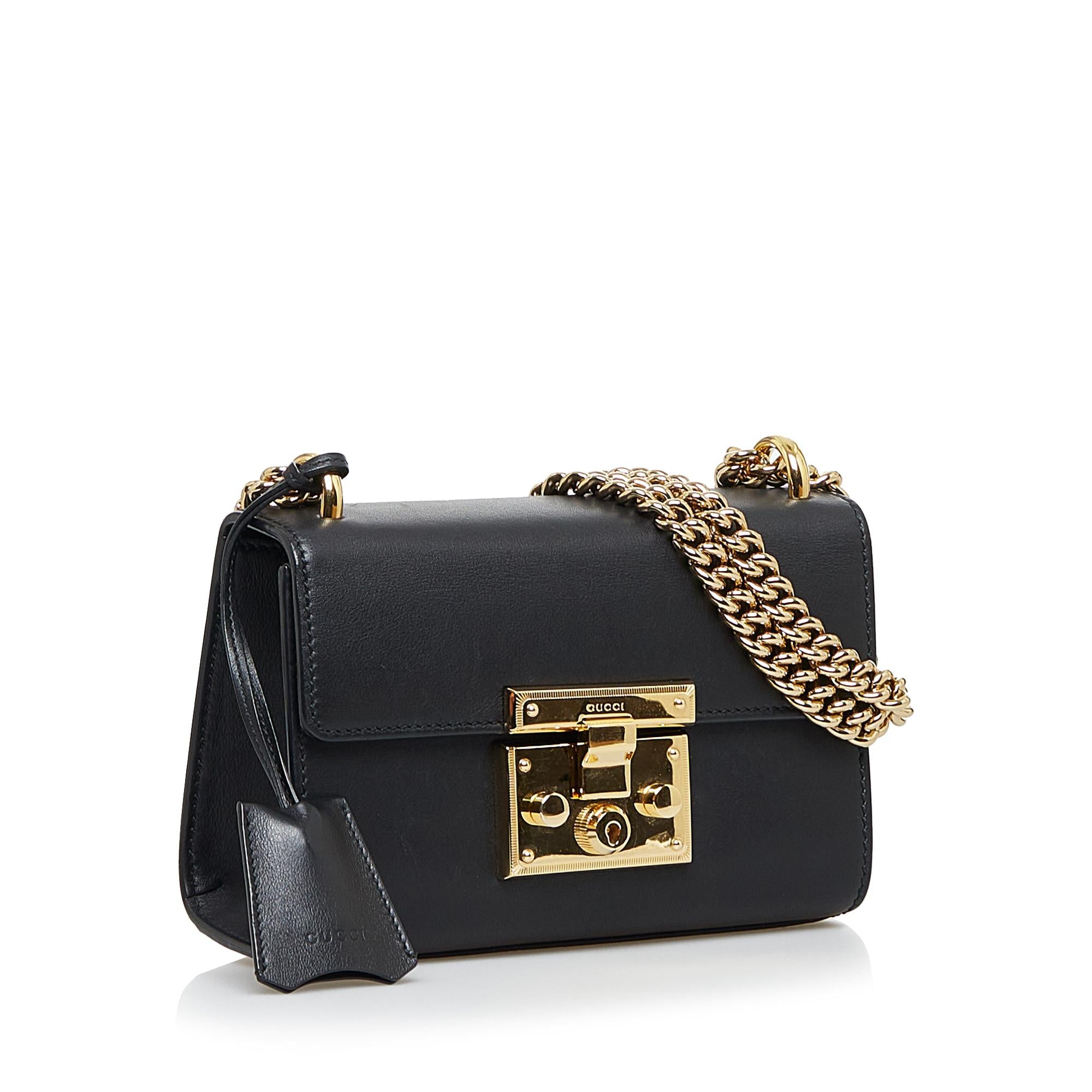 Gucci Small Padlock Shoulder Bag (SHG-zPr367)