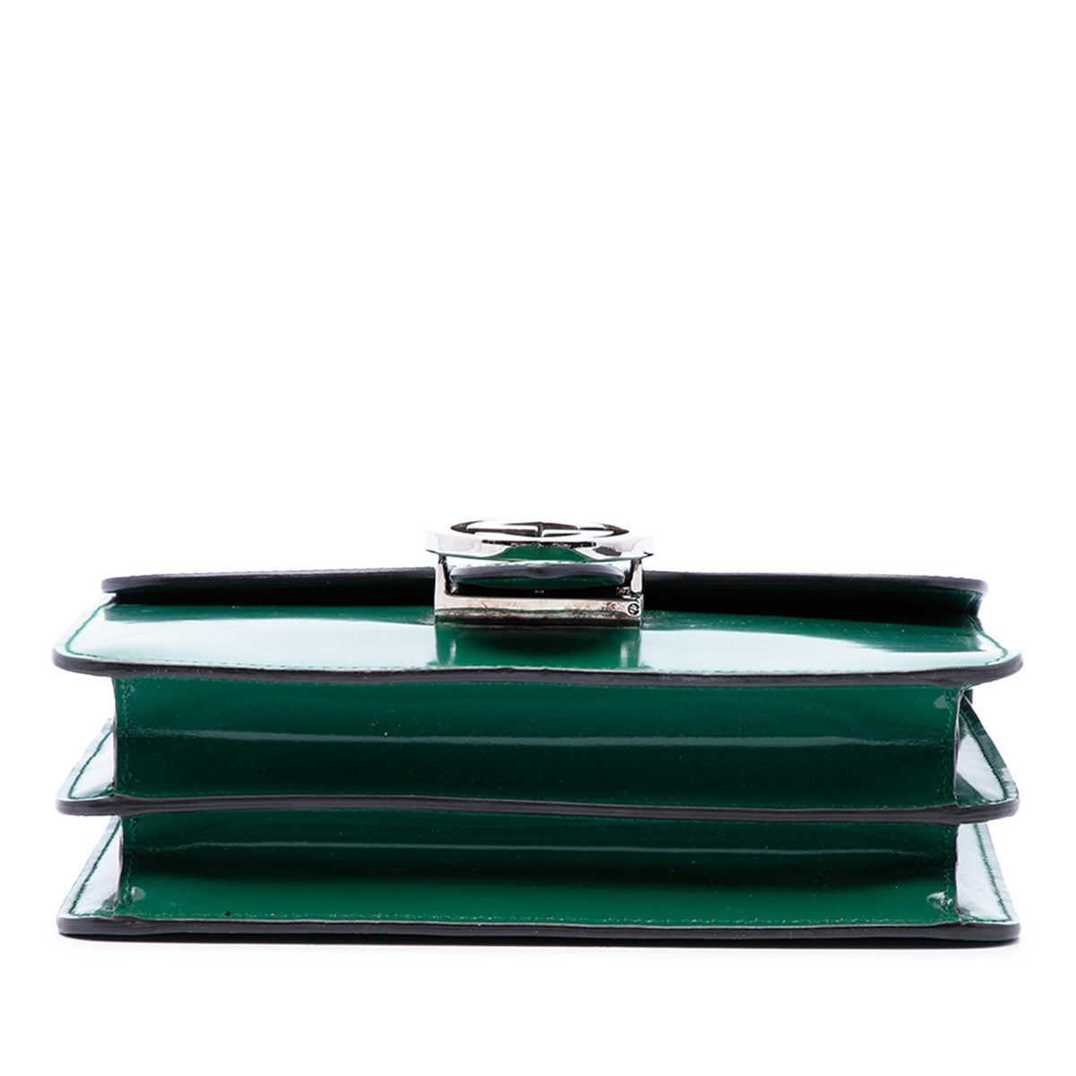 Gucci Small Patent Interlocking G Crossbody