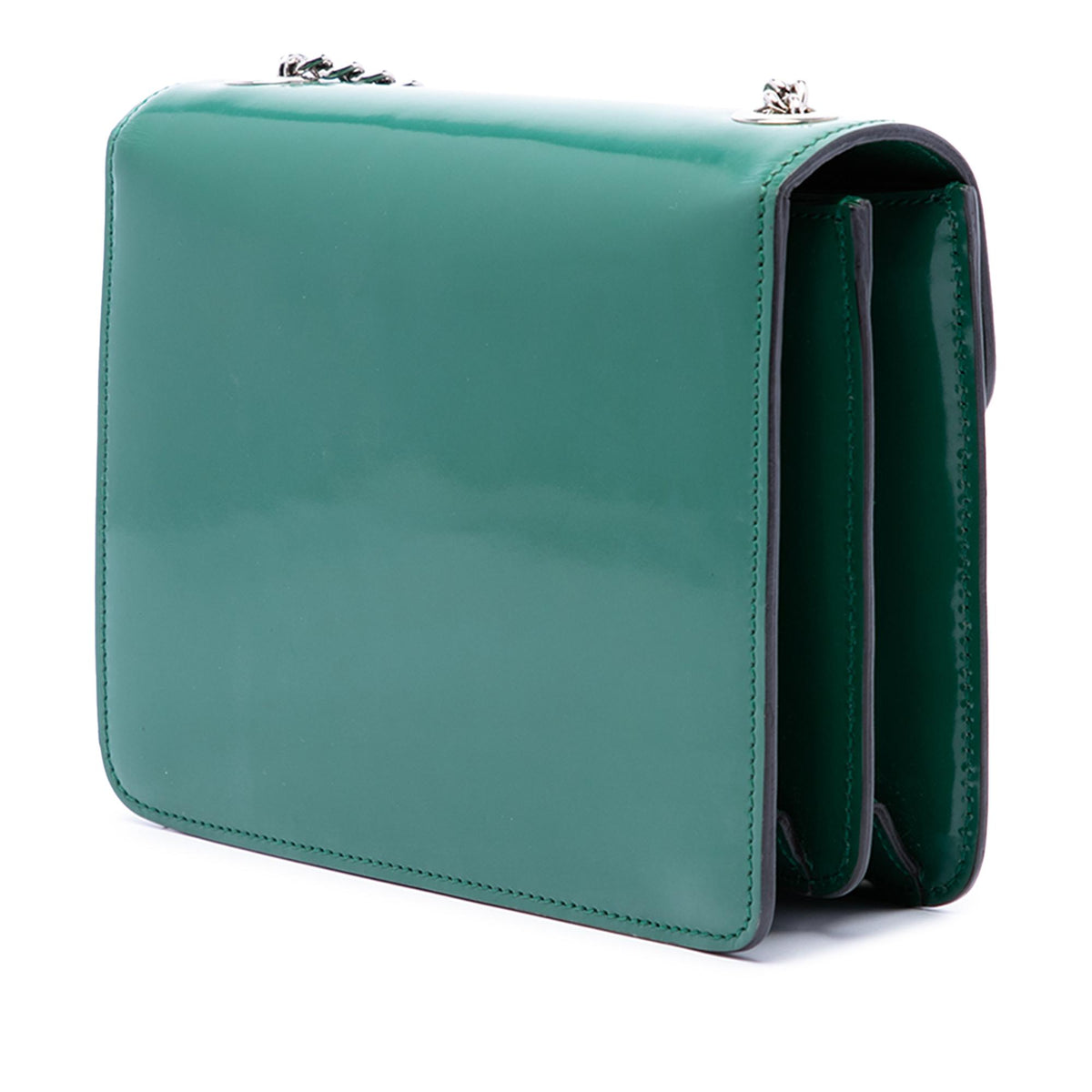 Gucci Small Patent Interlocking G Crossbody