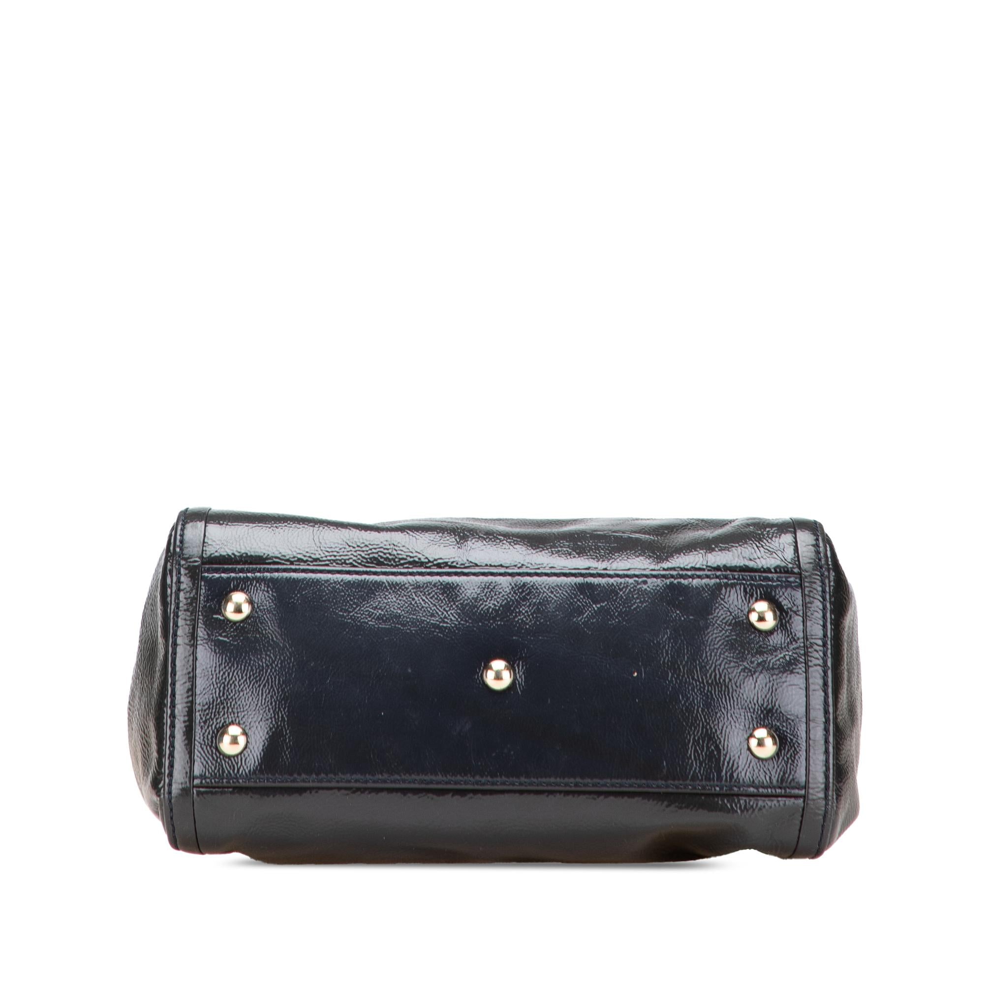 Gucci Small Patent Soho Satchel