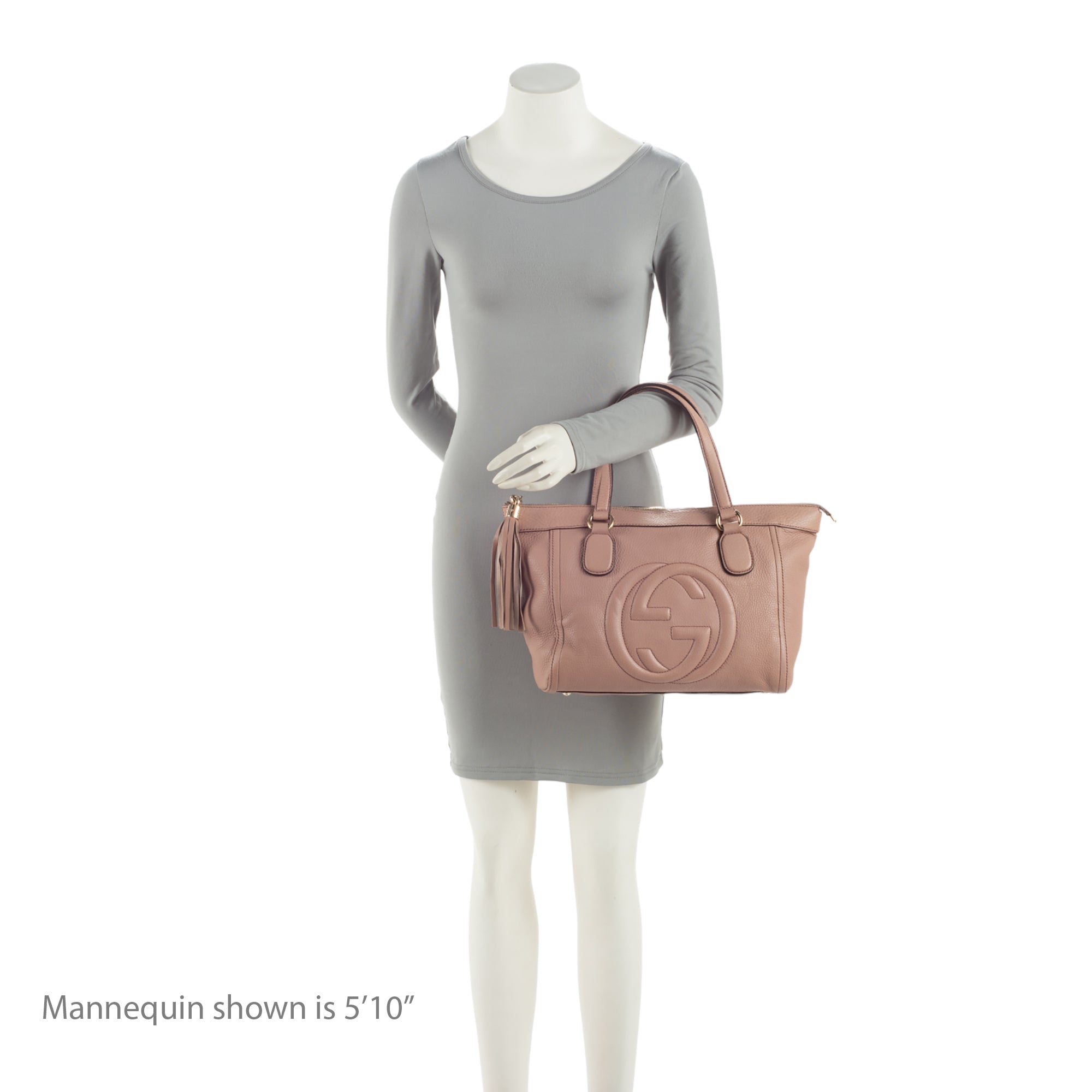 Gucci Leather Soho Top Handle Large Tote (SHF-SRDP3G)